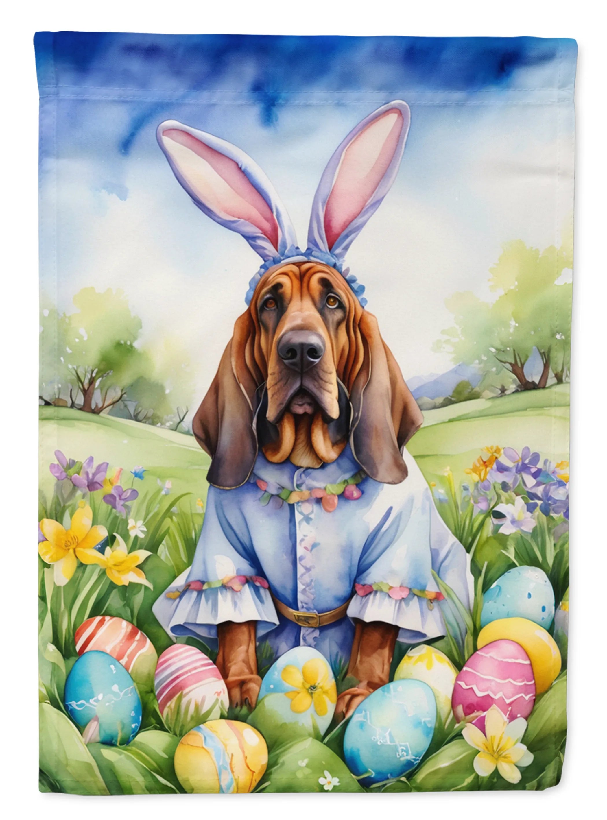 Easter Egg Hunt Decorative Flag - Size: GARDEN SIZE | Pack Of: 1 | Collection name: Easter egg hunt