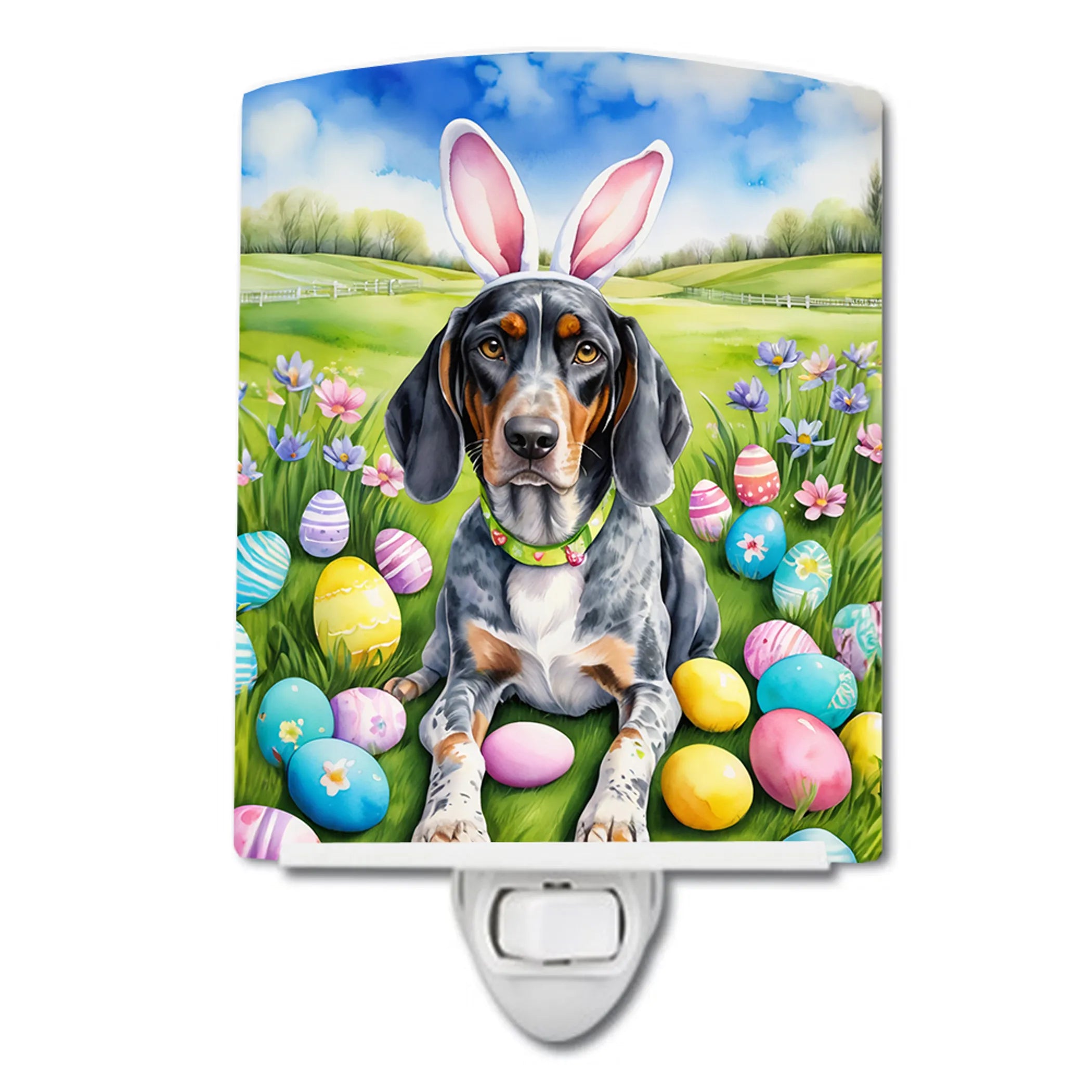 Easter Egg Hunt Ceramic Night Light - Pack Of: 1 | Collection name: Easter egg hunt