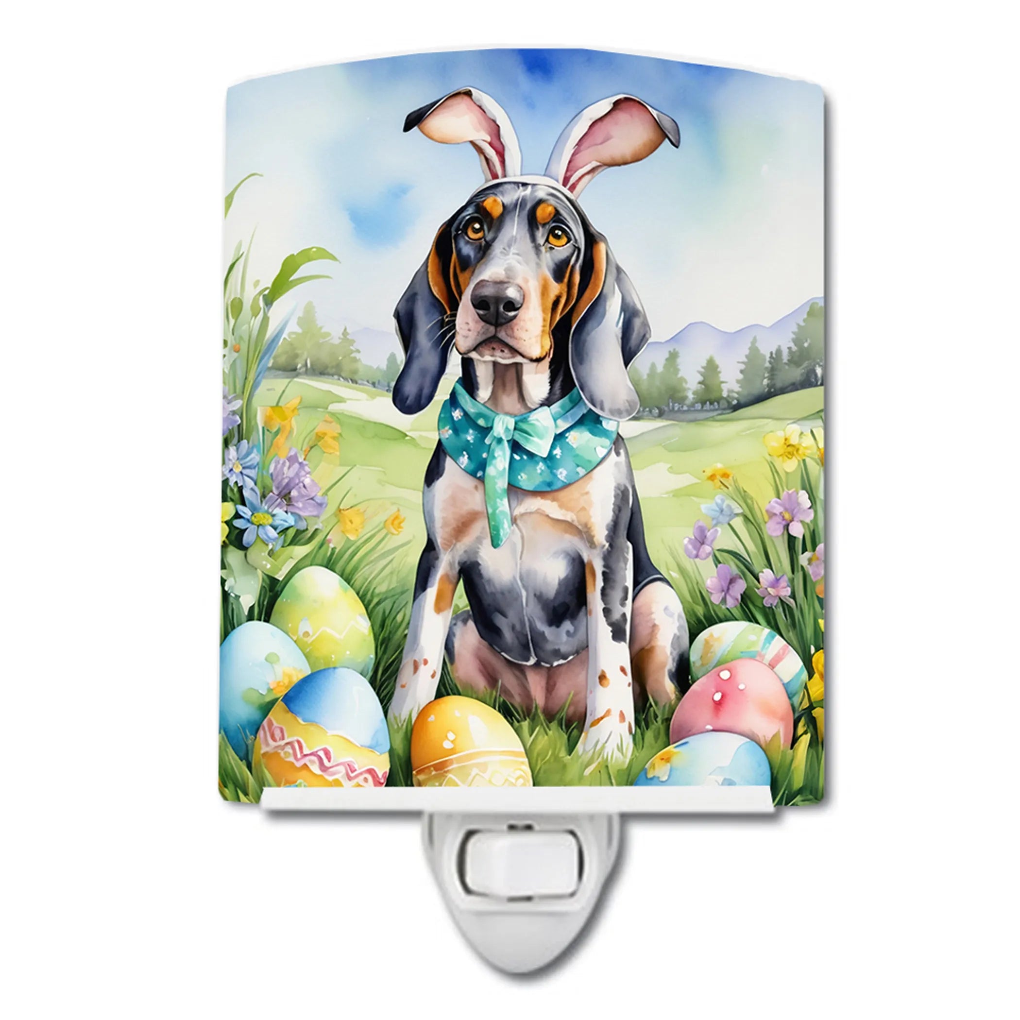 Easter Egg Hunt Ceramic Night Light - Pack Of: 1 | Collection name: Easter egg hunt