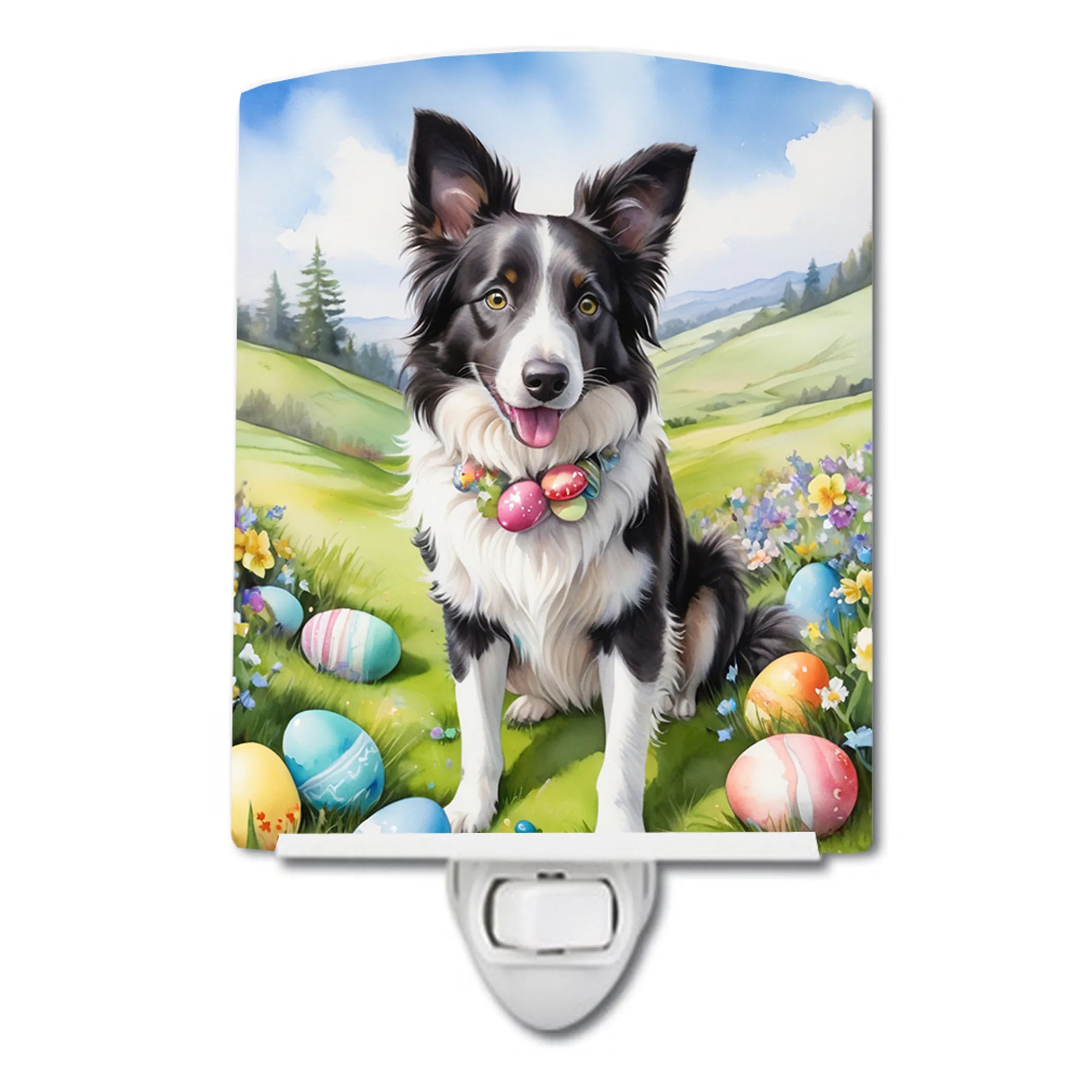 Easter Egg Hunt Ceramic Night Light - Pack Of: 1 | Collection name: Easter egg hunt
