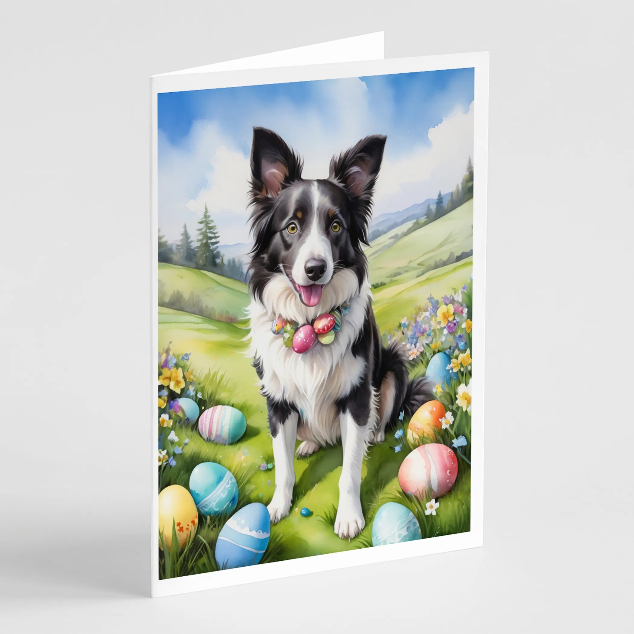 Easter Egg Hunt Greeting Cards  - Size: 5X7 | Pack Of: 8 | Collection name: Easter egg hunt