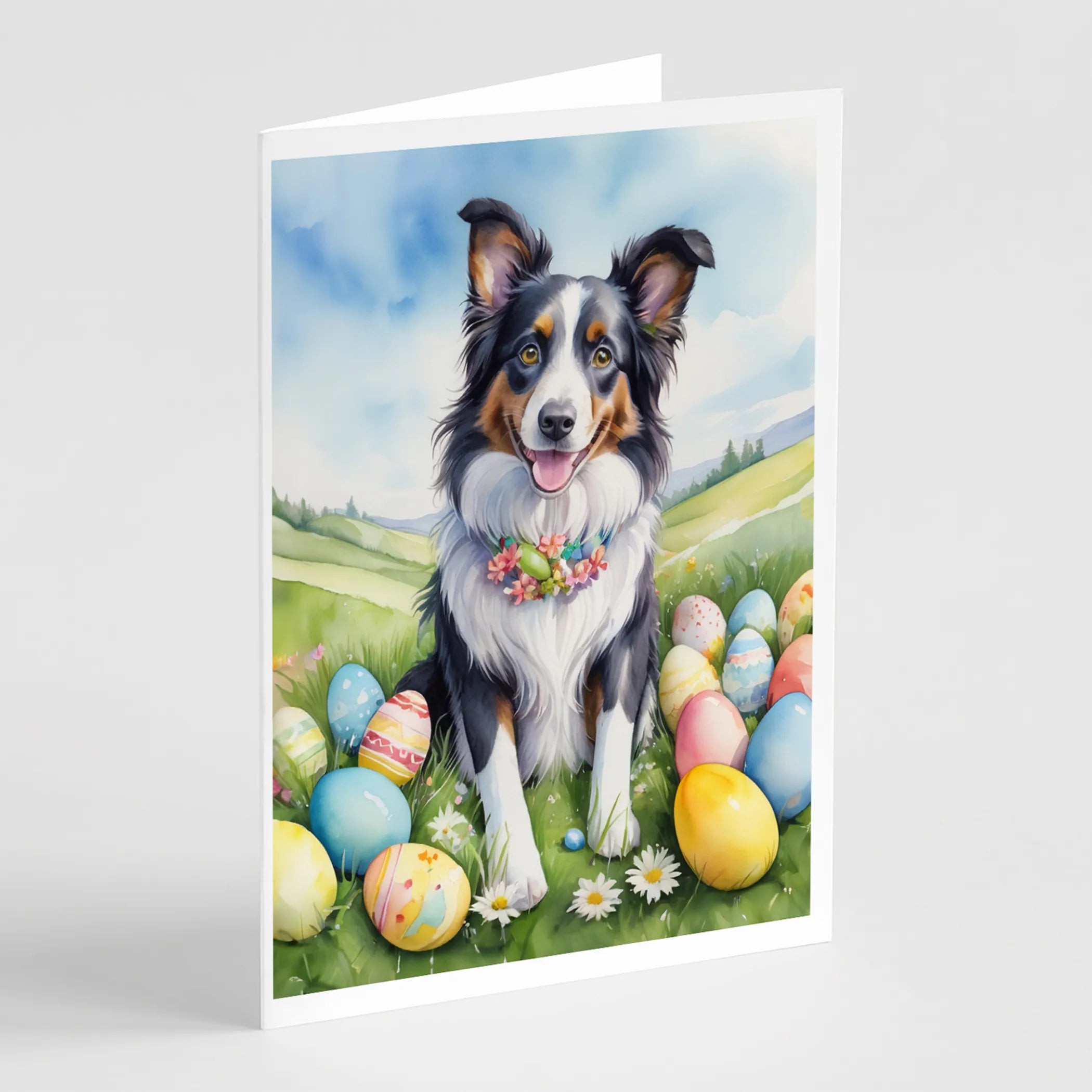 Easter Egg Hunt Greeting Cards  - Size: 5X7 | Pack Of: 8 | Collection name: Easter egg hunt