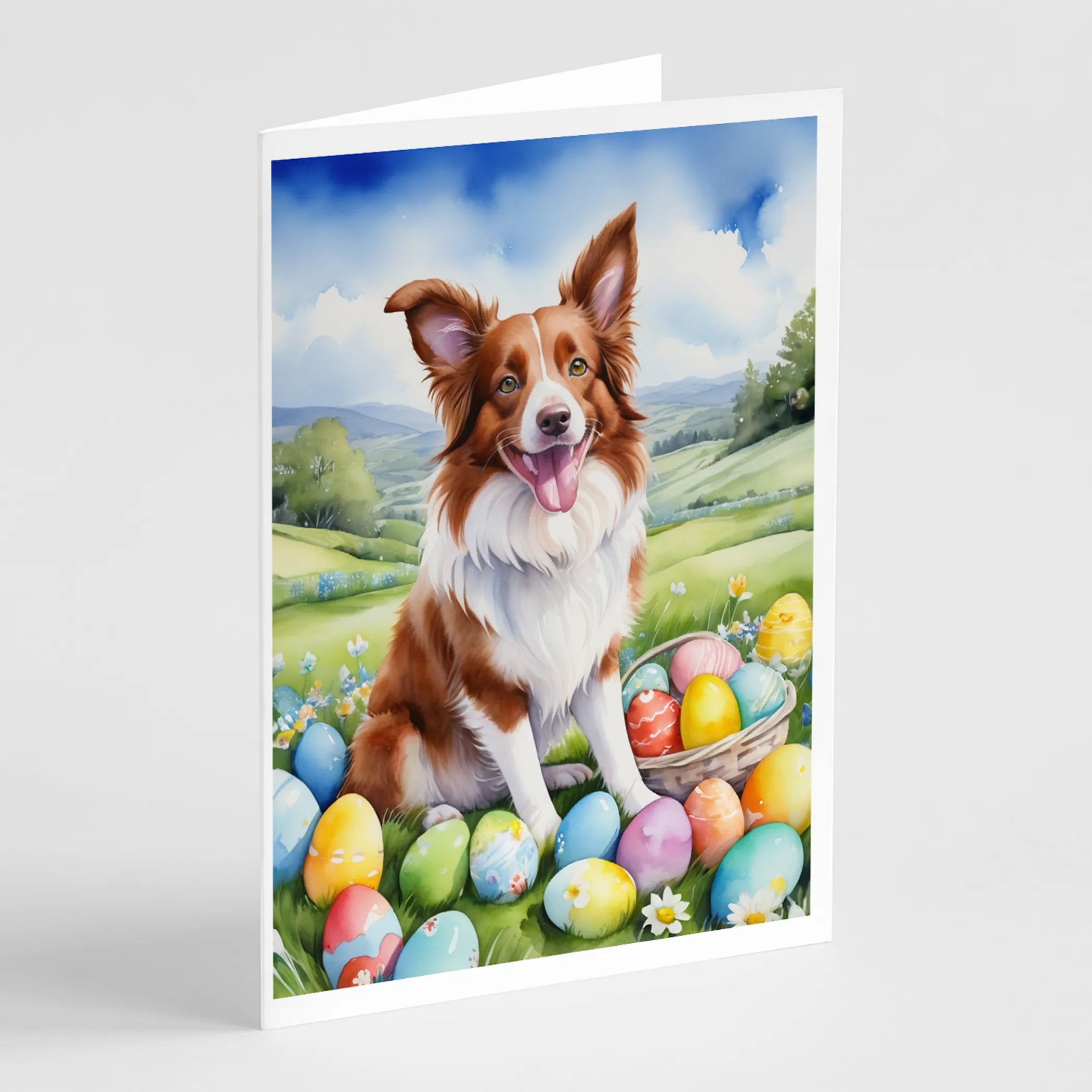 Easter Egg Hunt Greeting Cards  - Size: 5X7 | Pack Of: 8 | Collection name: Easter egg hunt