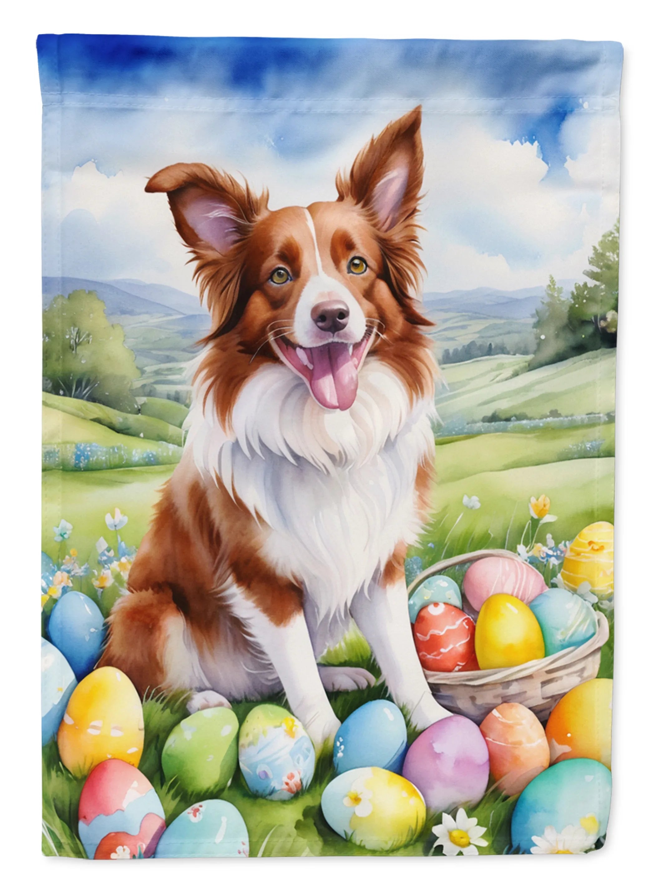 Easter Egg Hunt Decorative Flag - Size: GARDEN SIZE | Pack Of: 1 | Collection name: Easter egg hunt
