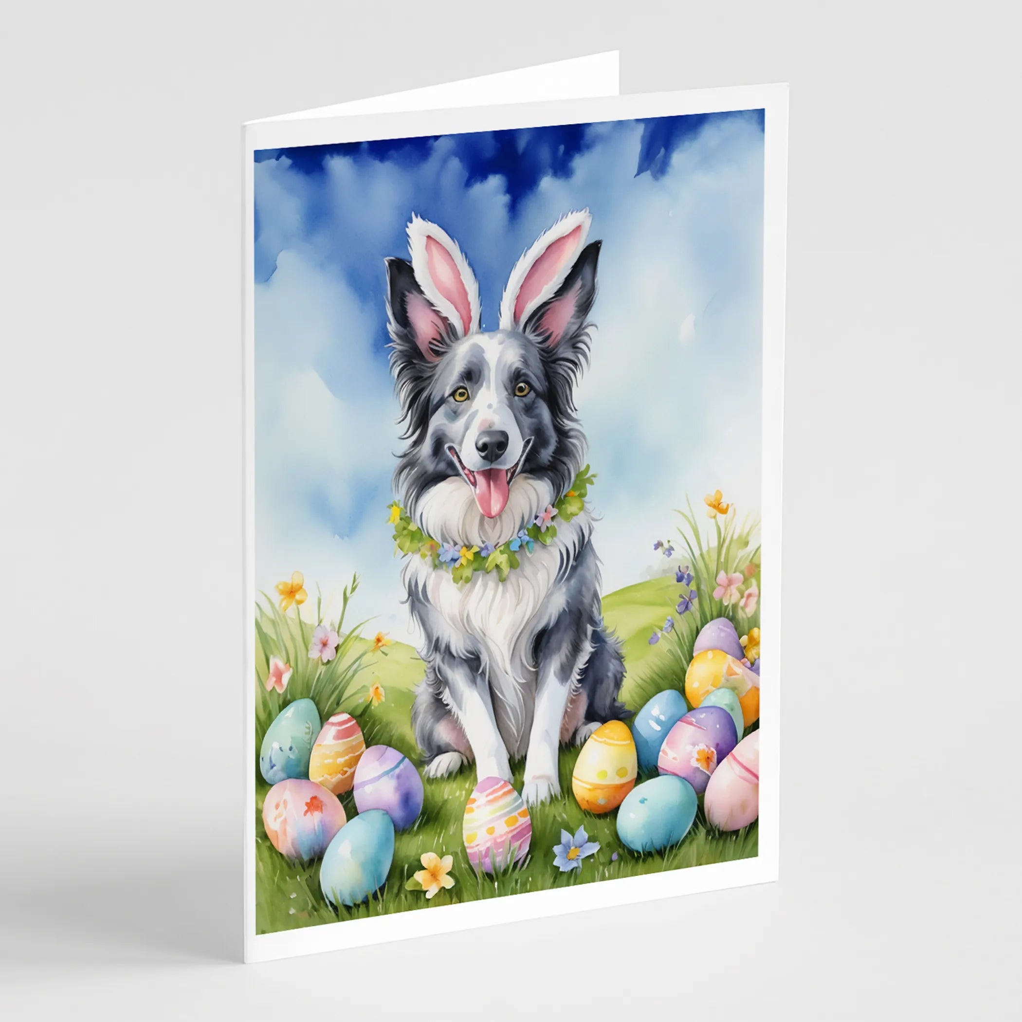 Easter Egg Hunt Greeting Cards  - Size: 5X7 | Pack Of: 8 | Collection name: Easter egg hunt