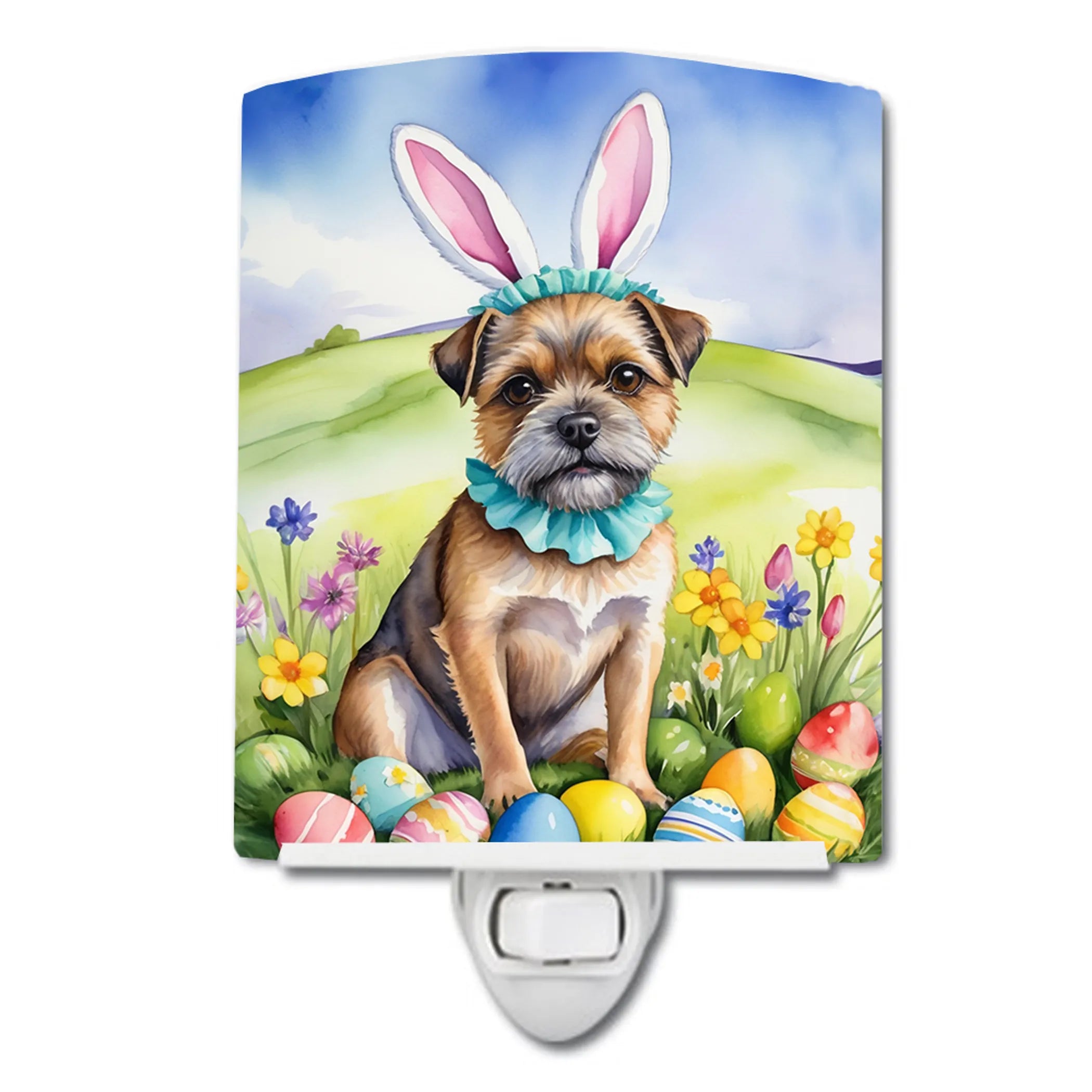 Easter Egg Hunt Ceramic Night Light - Pack Of: 1 | Collection name: Easter egg hunt