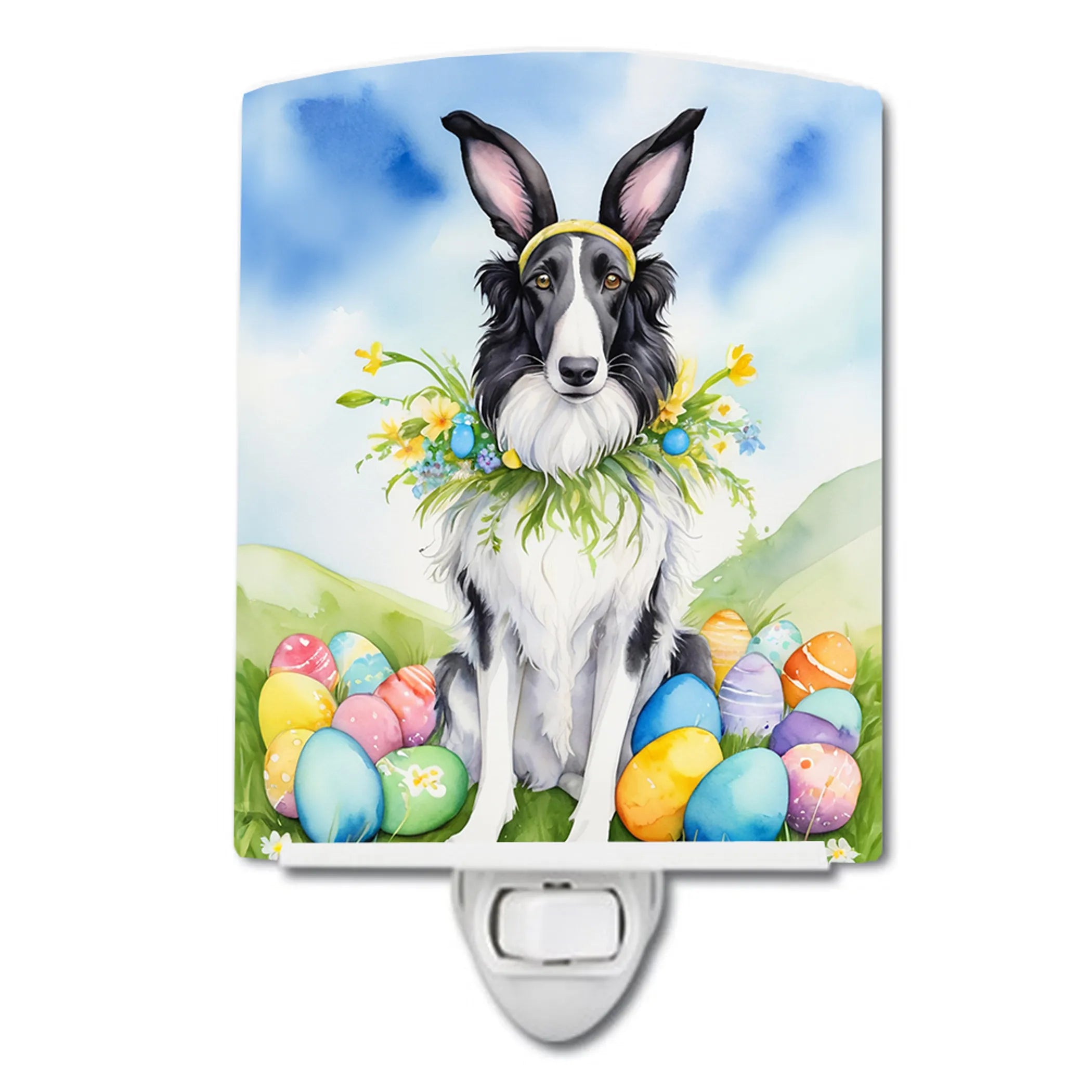 Easter Egg Hunt Ceramic Night Light - Pack Of: 1 | Collection name: Easter egg hunt