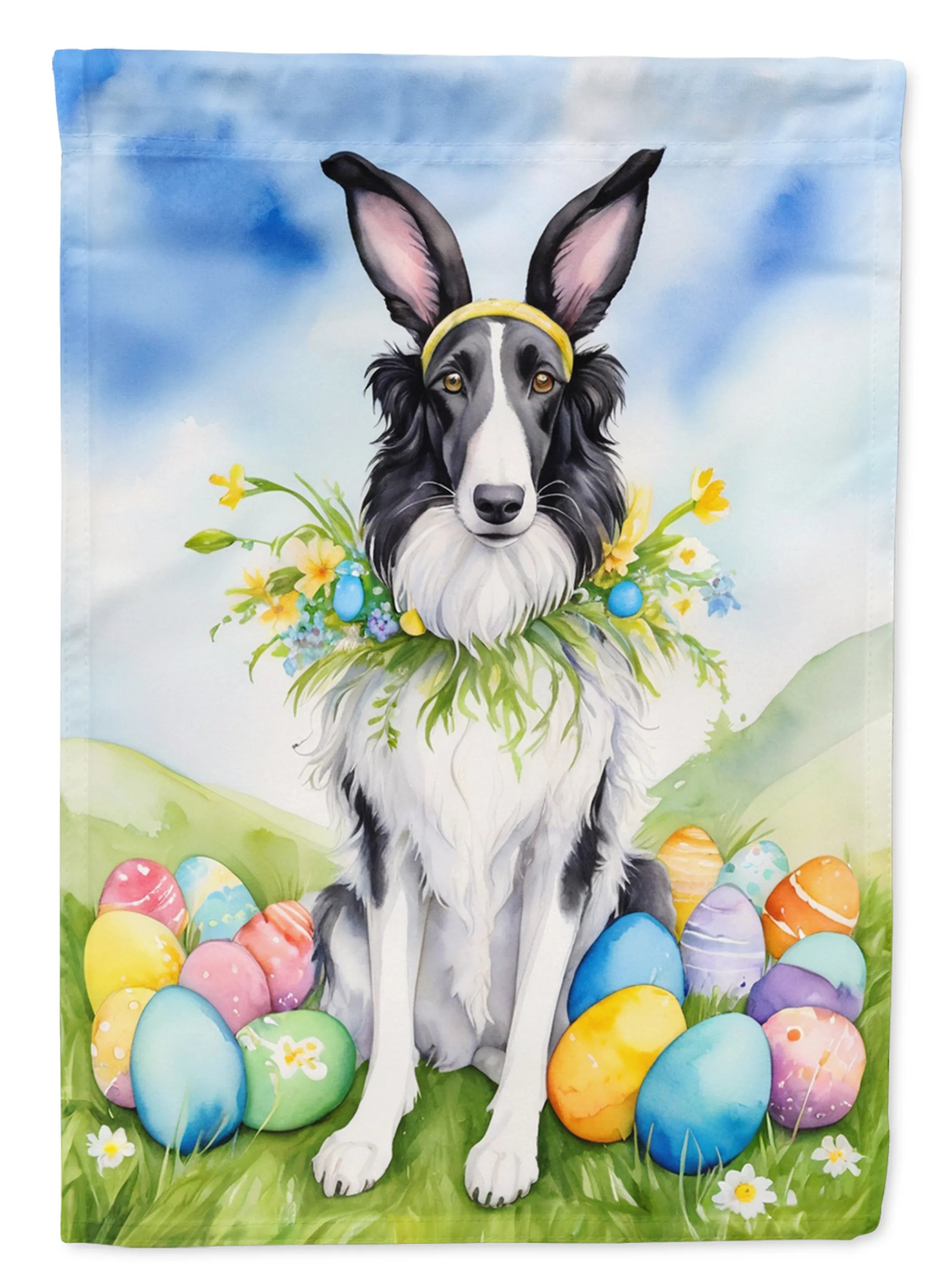 Easter Egg Hunt Decorative Flag - Size: GARDEN SIZE | Pack Of: 1 | Collection name: Easter egg hunt