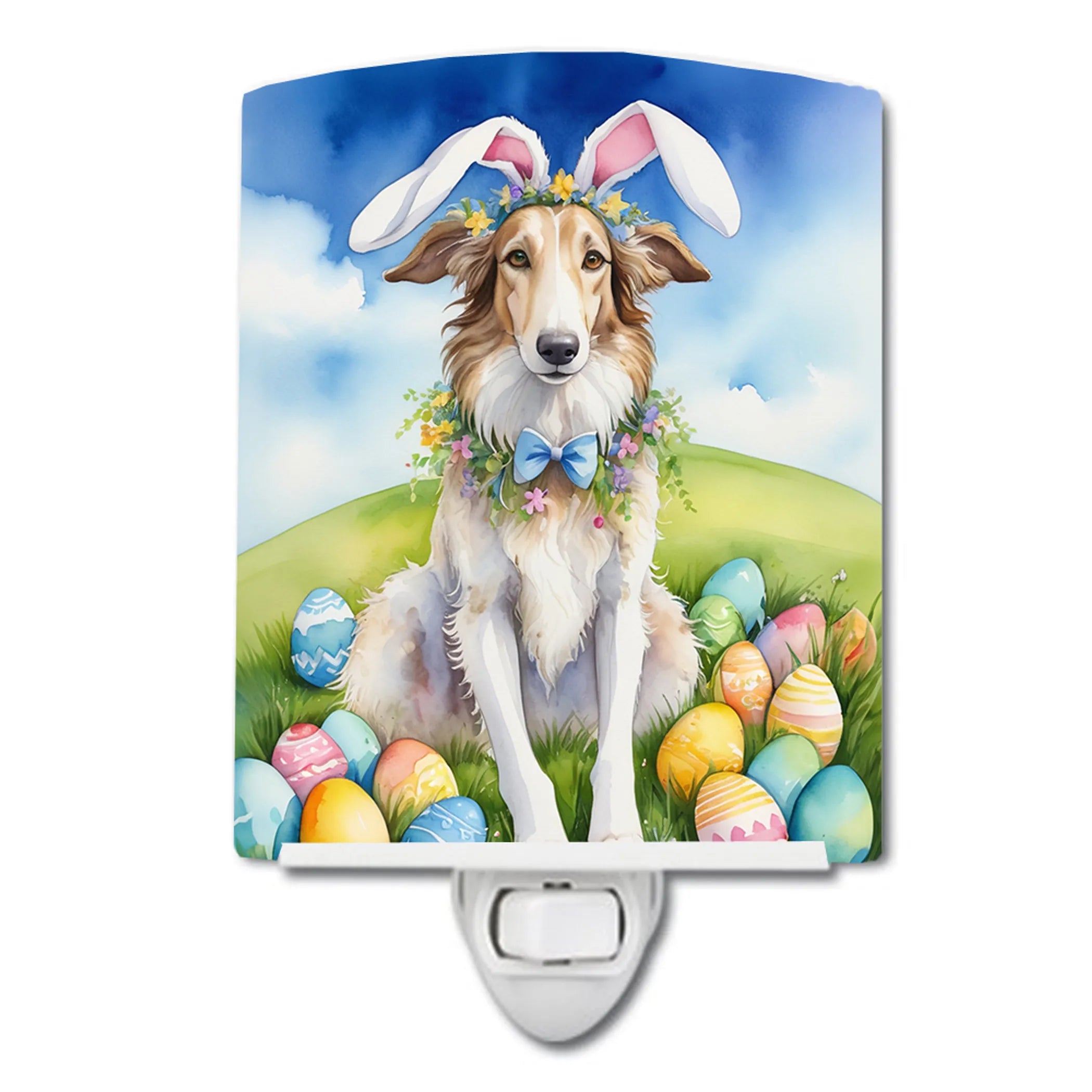 Easter Egg Hunt Ceramic Night Light - Pack Of: 1 | Collection name: Easter egg hunt