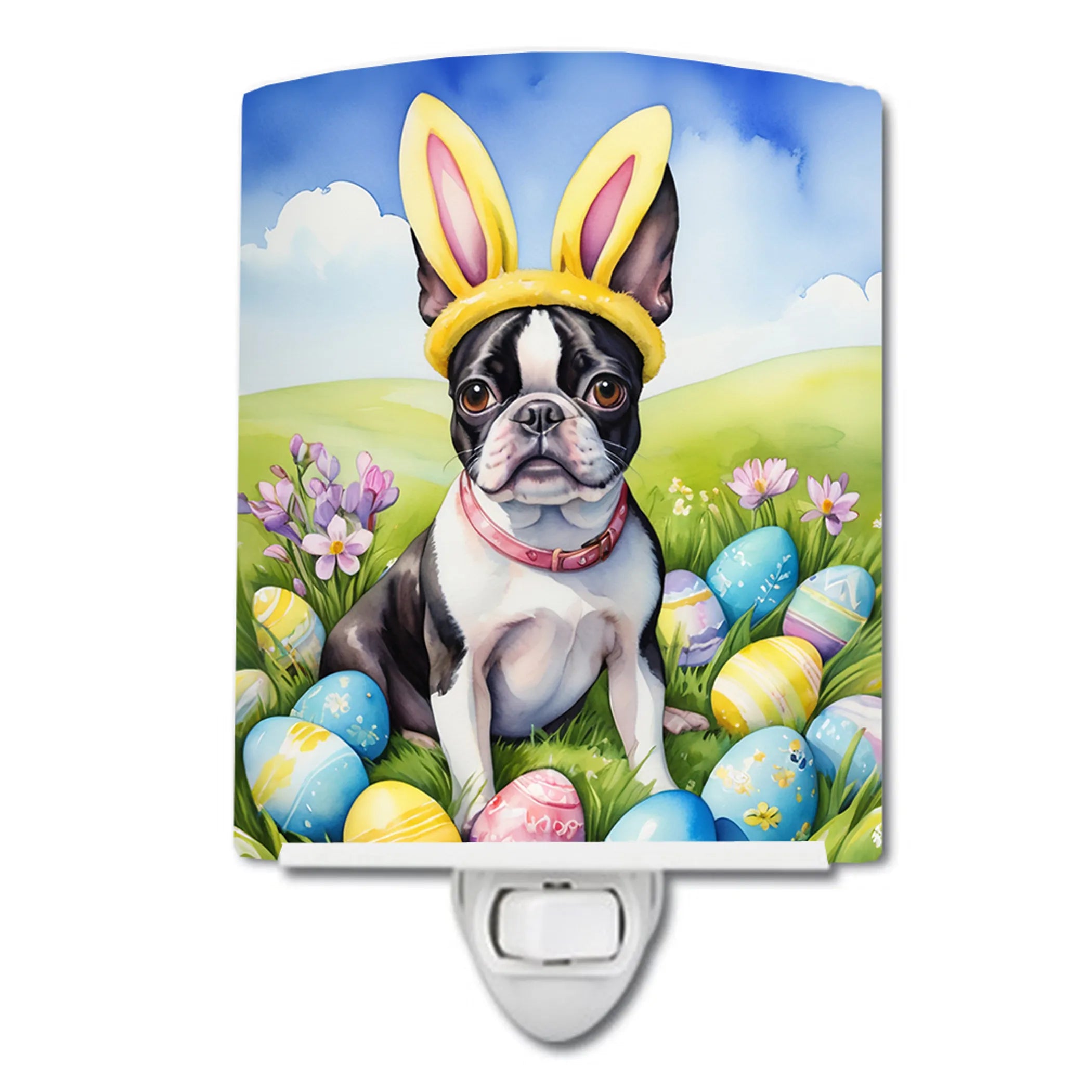 Easter Egg Hunt Ceramic Night Light - Pack Of: 1 | Collection name: Easter egg hunt