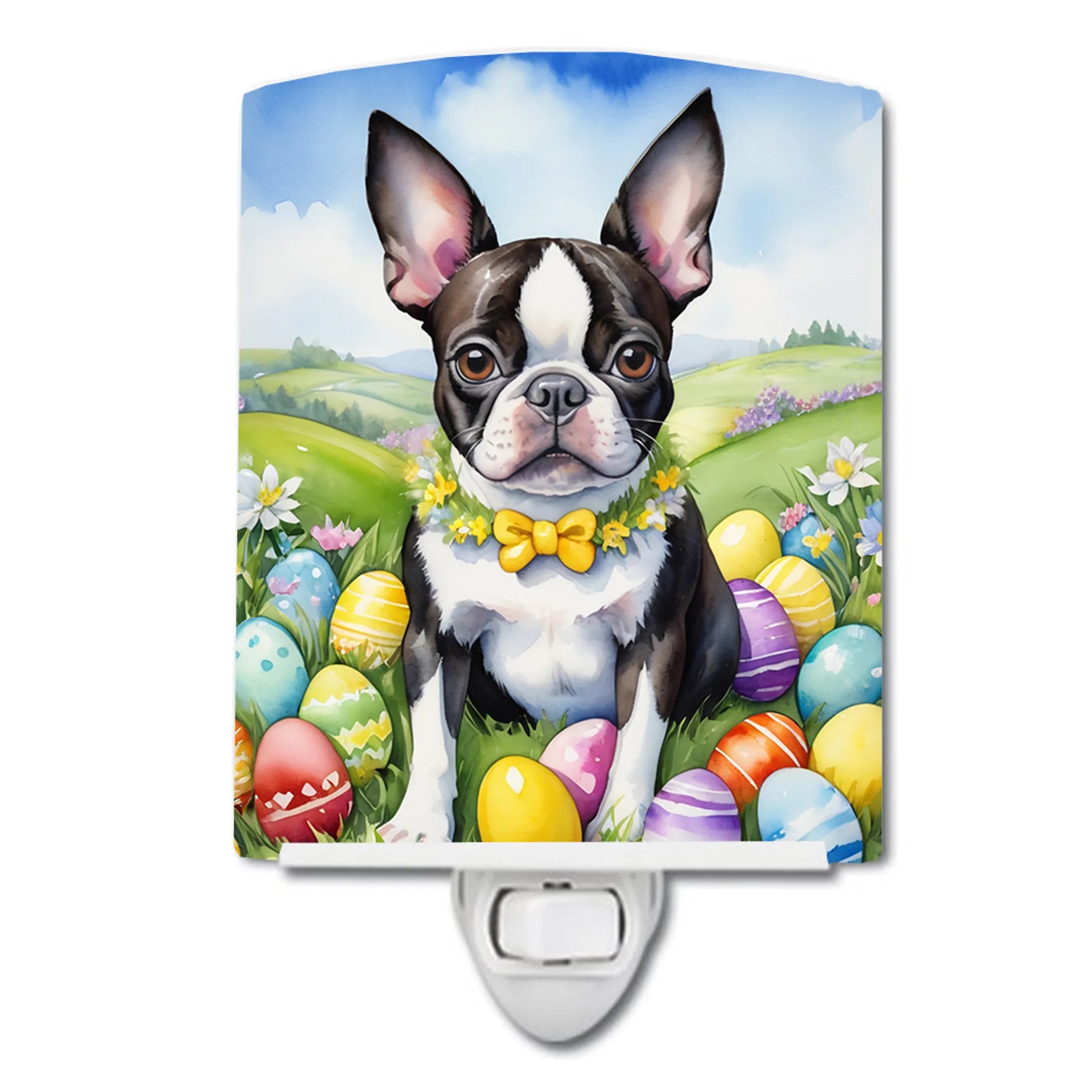 Easter Egg Hunt Ceramic Night Light - Pack Of: 1 | Collection name: Easter egg hunt
