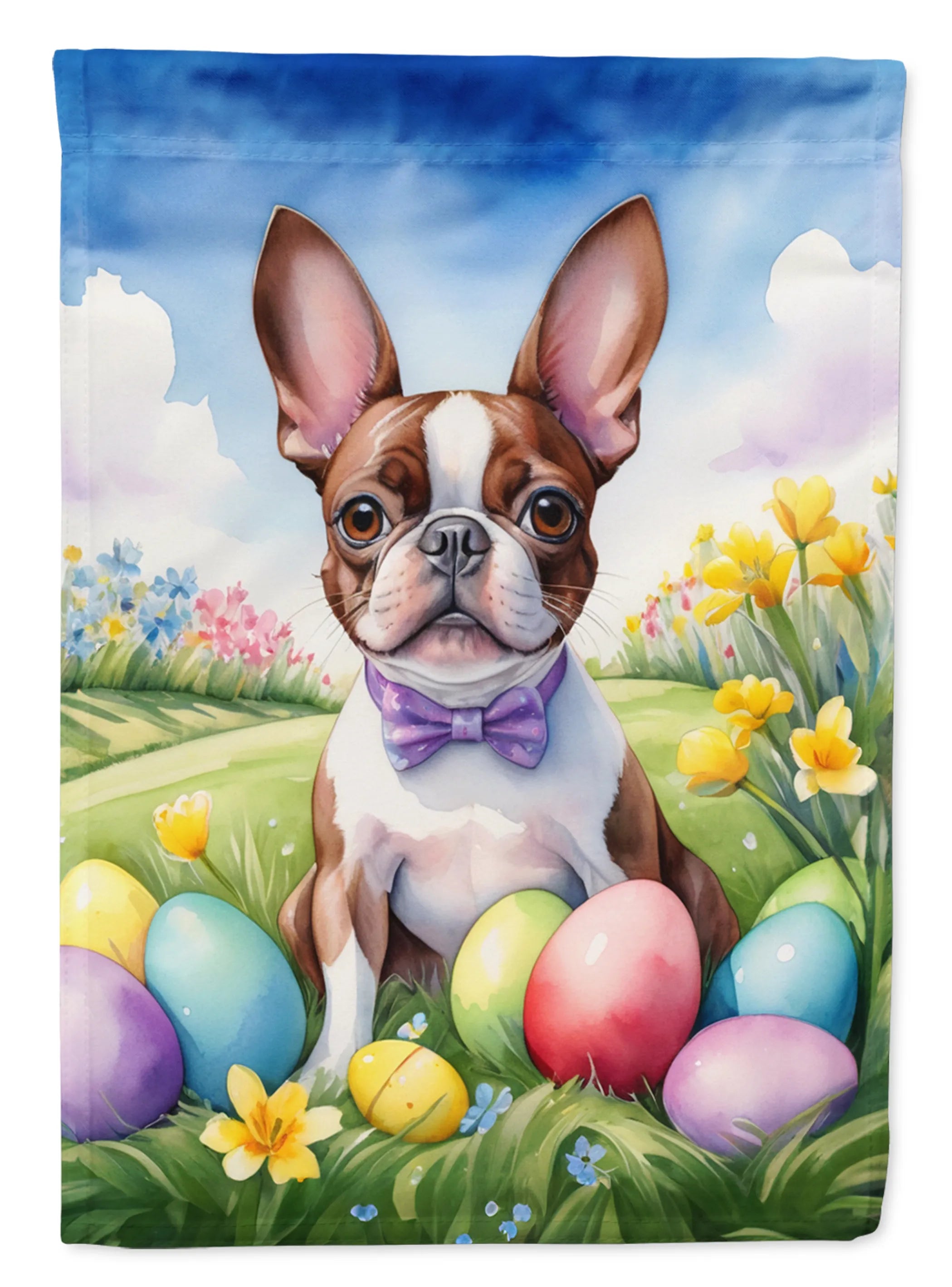 Easter Egg Hunt Decorative Flag - Size: GARDEN SIZE | Pack Of: 1 | Collection name: Easter egg hunt