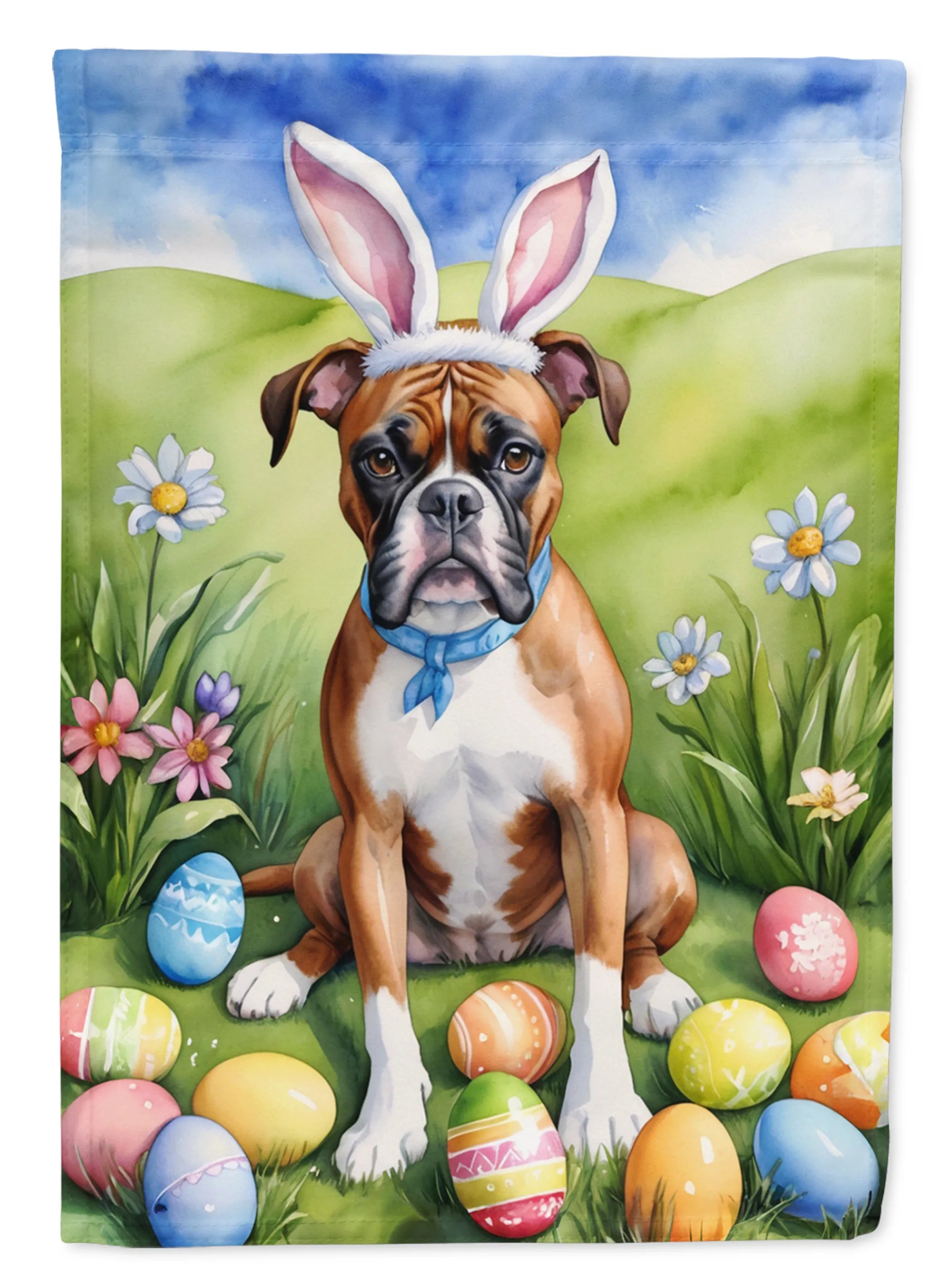 Easter Egg Hunt Decorative Flag - Size: GARDEN SIZE | Pack Of: 1 | Collection name: Easter egg hunt