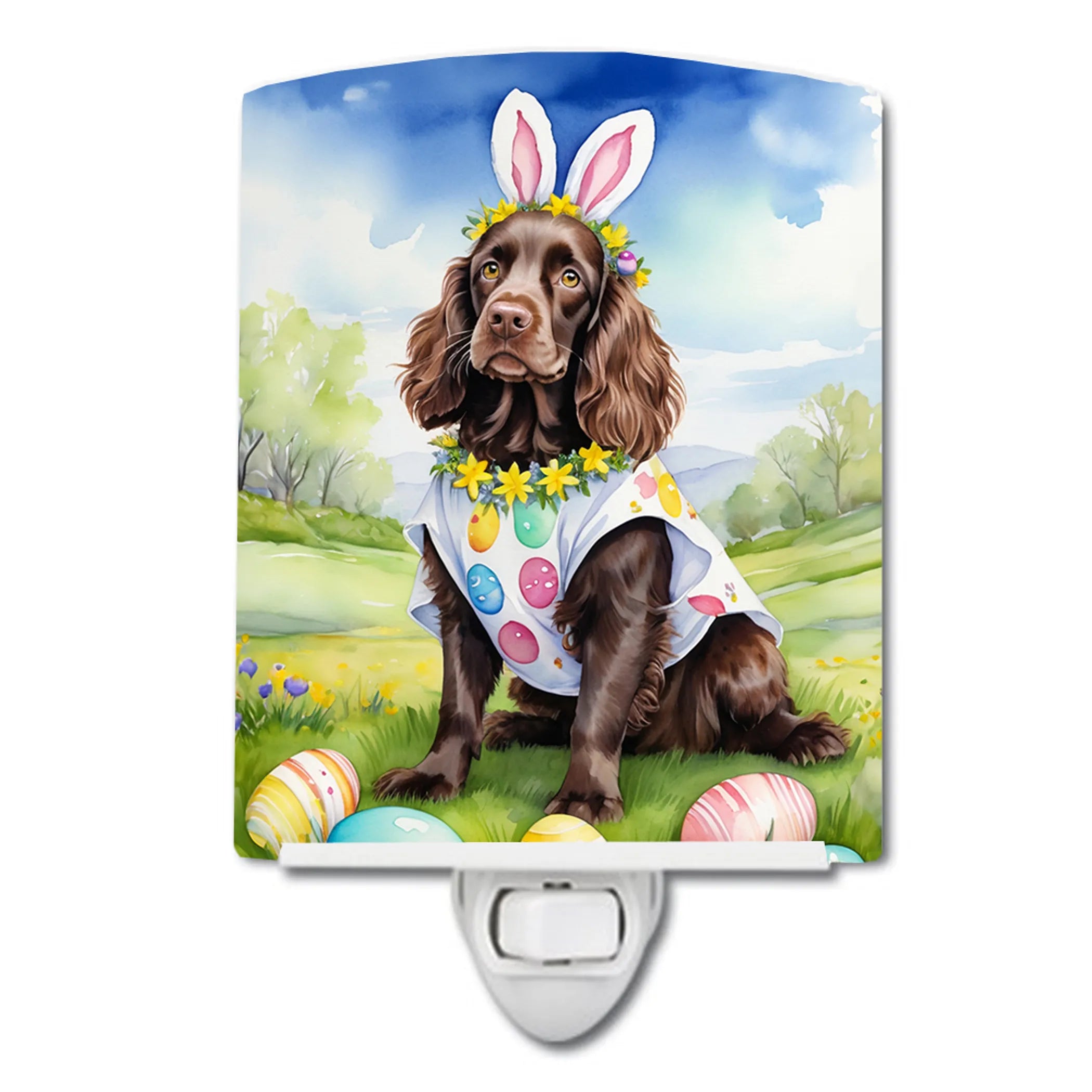 Easter Egg Hunt Ceramic Night Light - Pack Of: 1 | Collection name: Easter egg hunt