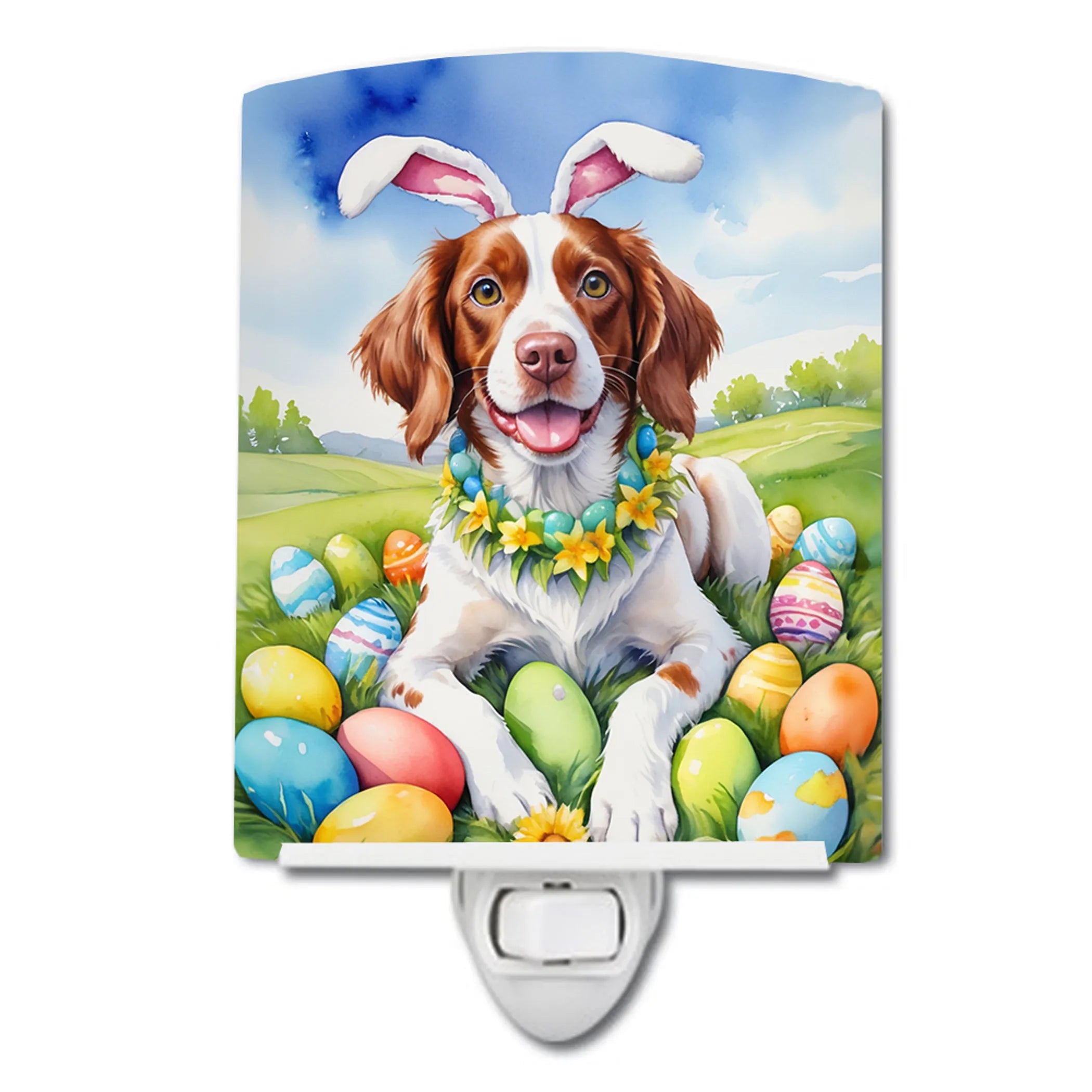 Easter Egg Hunt Ceramic Night Light - Pack Of: 1 | Collection name: Easter egg hunt