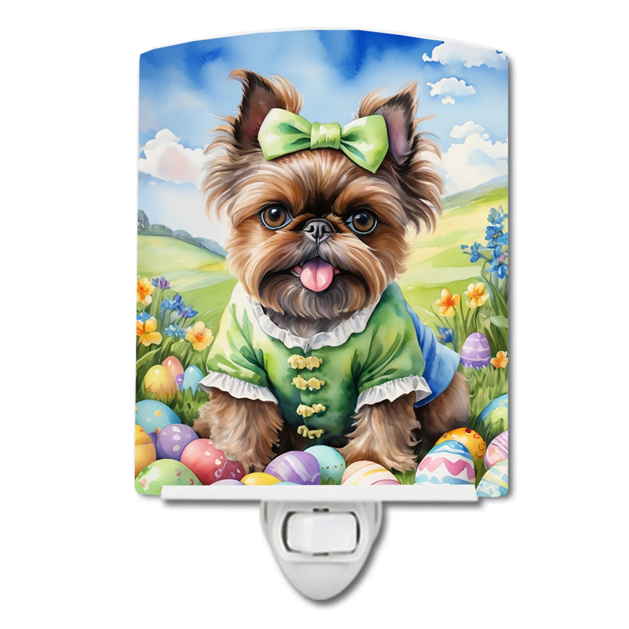 Easter Egg Hunt Ceramic Night Light - Pack Of: 1 | Collection name: Easter egg hunt