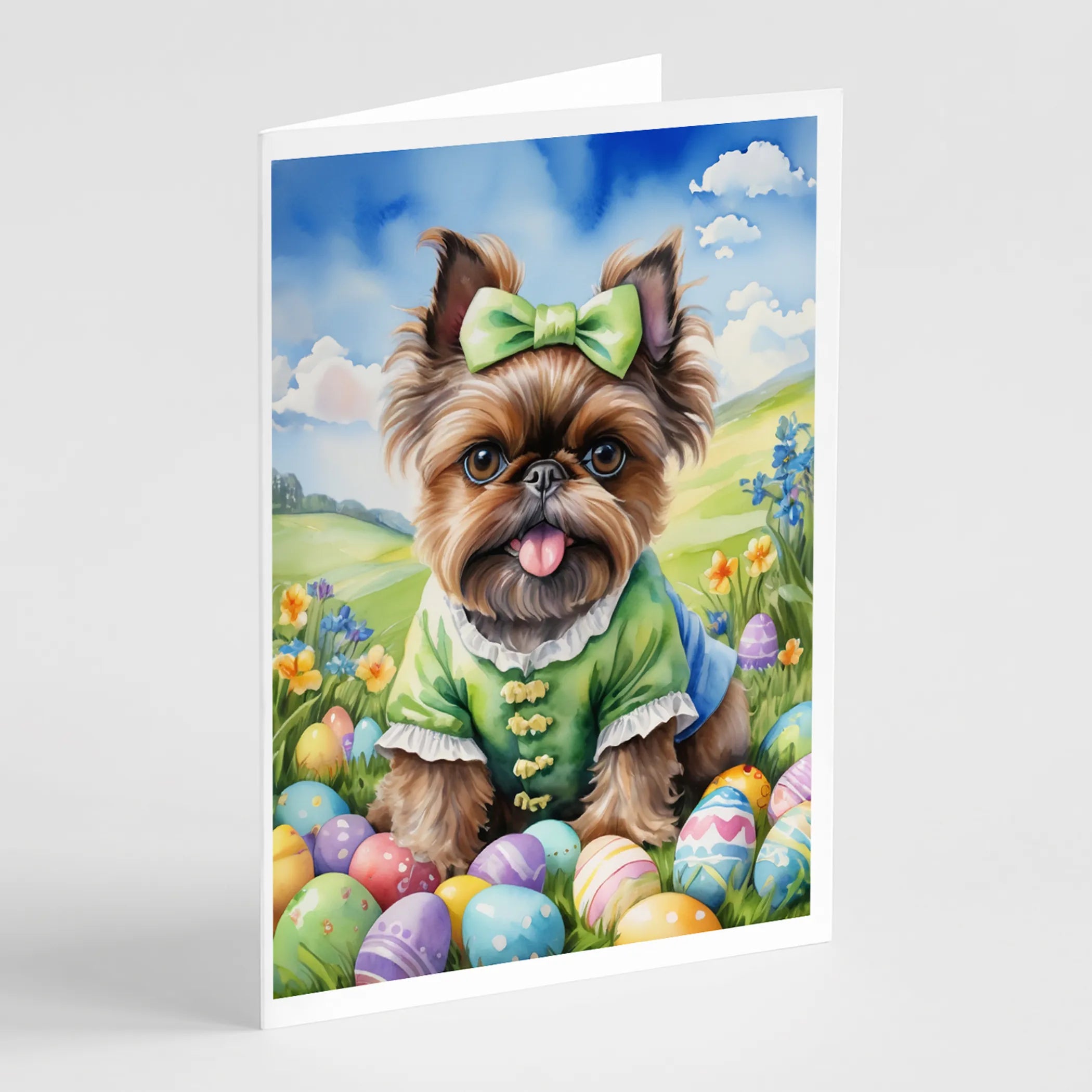 Easter Egg Hunt Greeting Cards  - Size: 5X7 | Pack Of: 8 | Collection name: Easter egg hunt