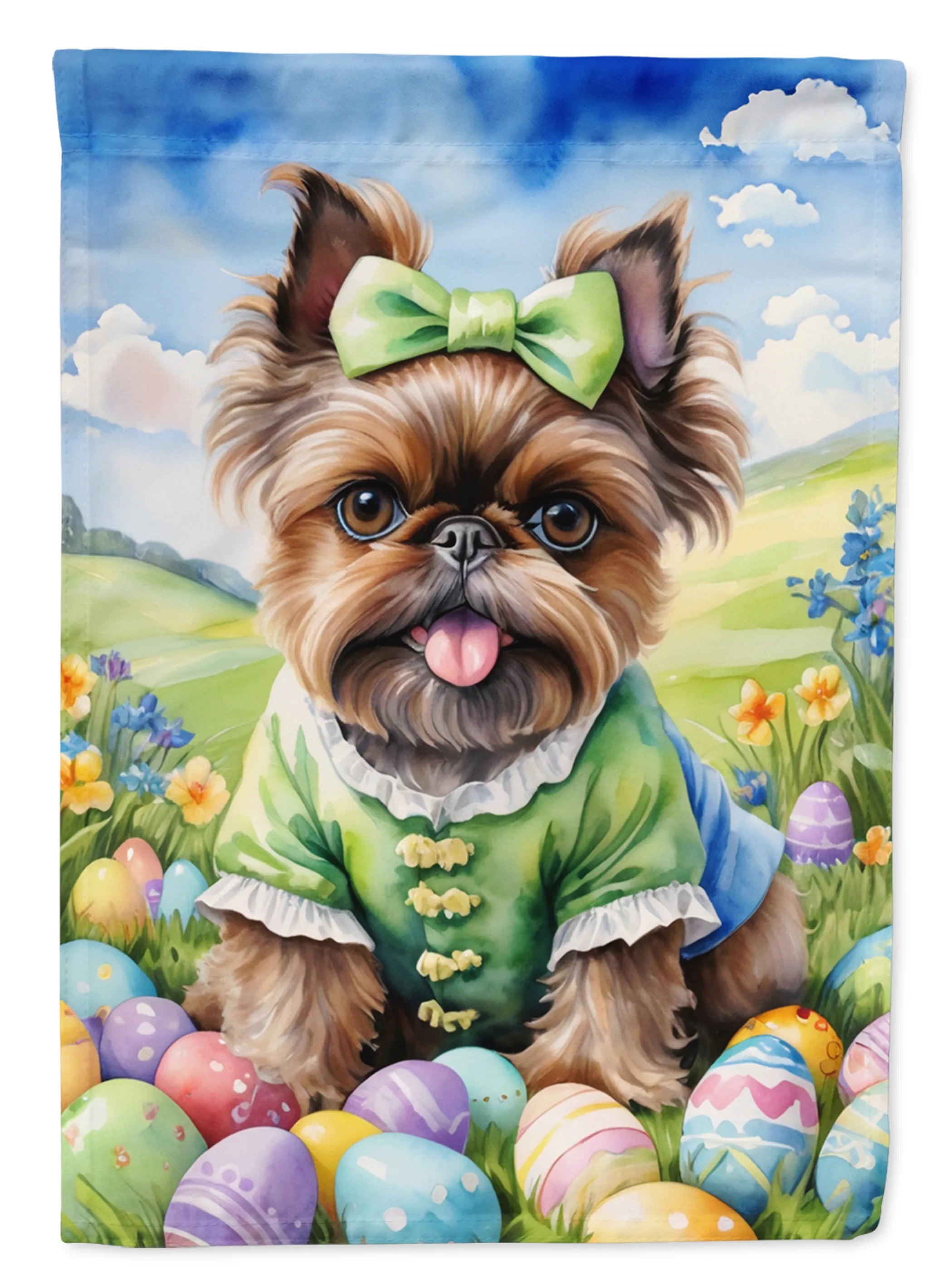 Easter Egg Hunt Decorative Flag - Size: GARDEN SIZE | Pack Of: 1 | Collection name: Easter egg hunt