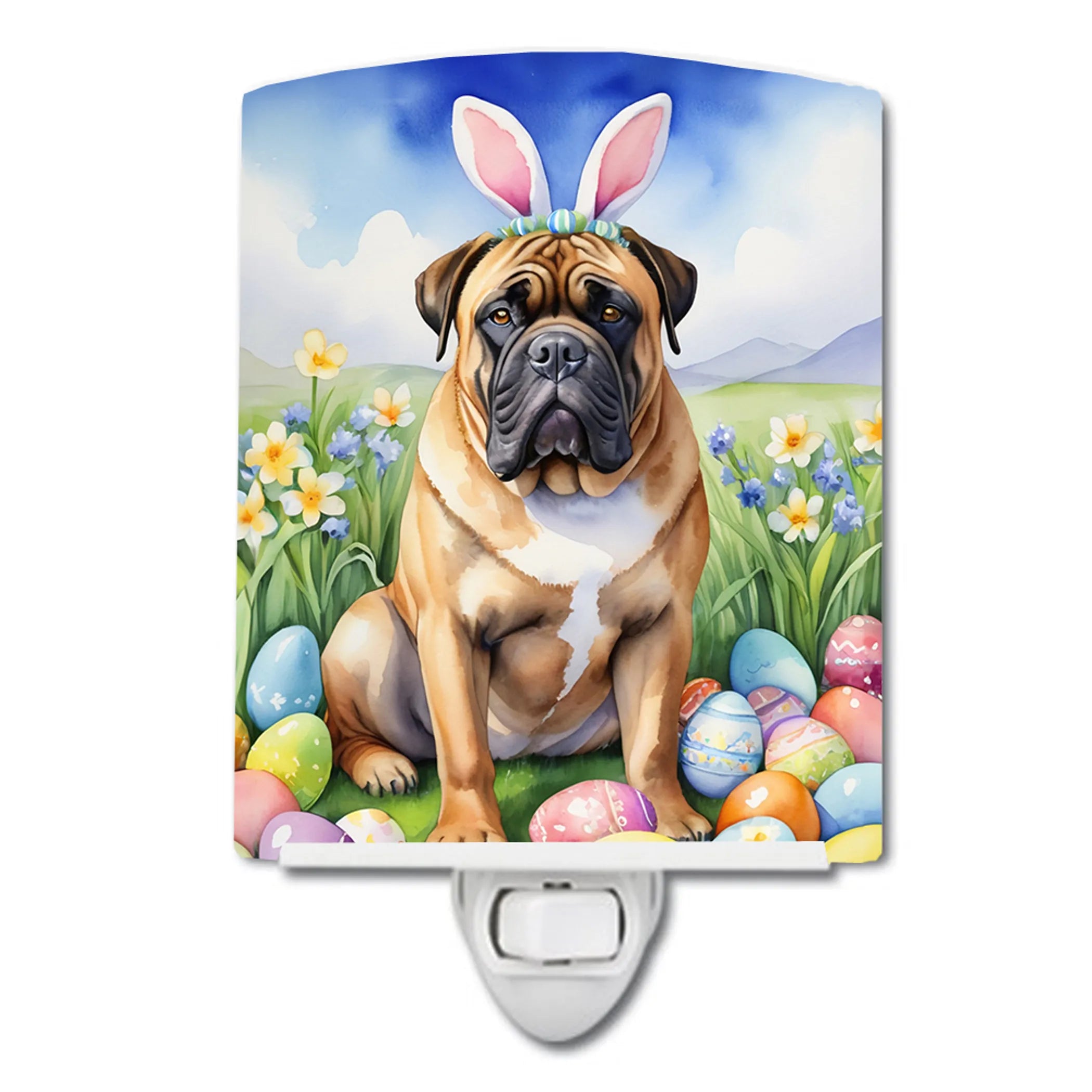 Easter Egg Hunt Ceramic Night Light - Pack Of: 1 | Collection name: Easter egg hunt