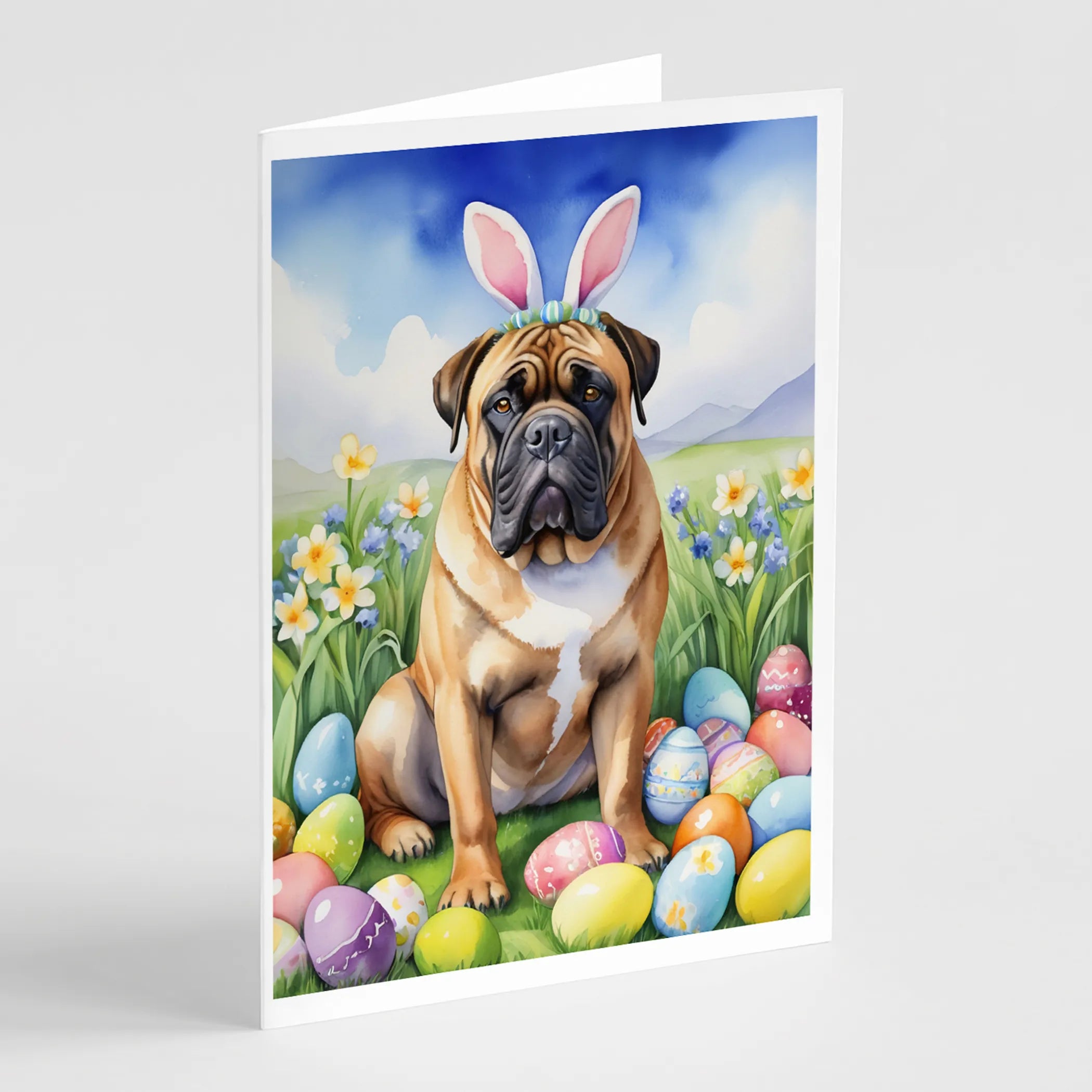 Easter Egg Hunt Greeting Cards  - Size: 5X7 | Pack Of: 8 | Collection name: Easter egg hunt