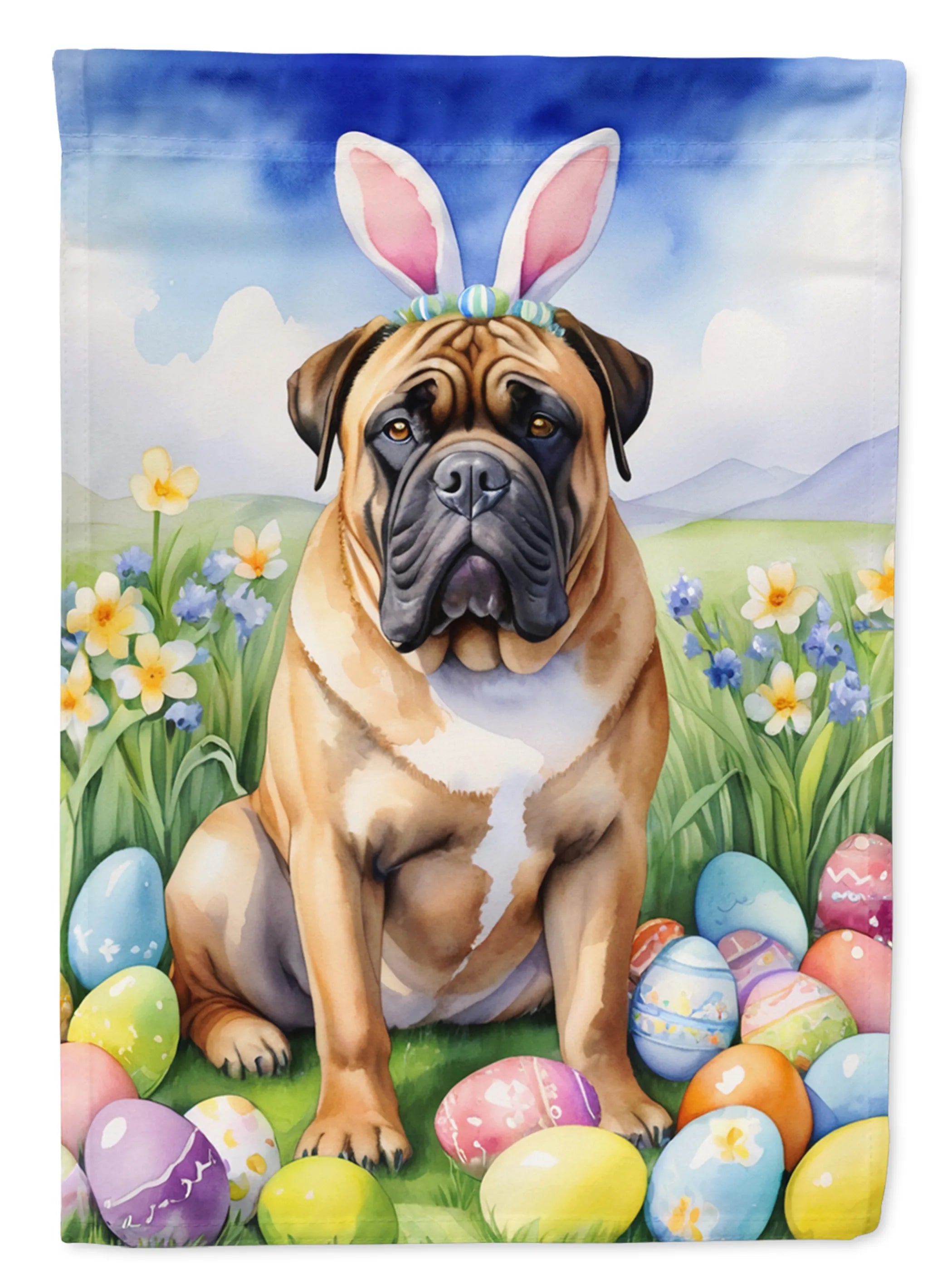 Easter Egg Hunt Decorative Flag - Size: GARDEN SIZE | Pack Of: 1 | Collection name: Easter egg hunt