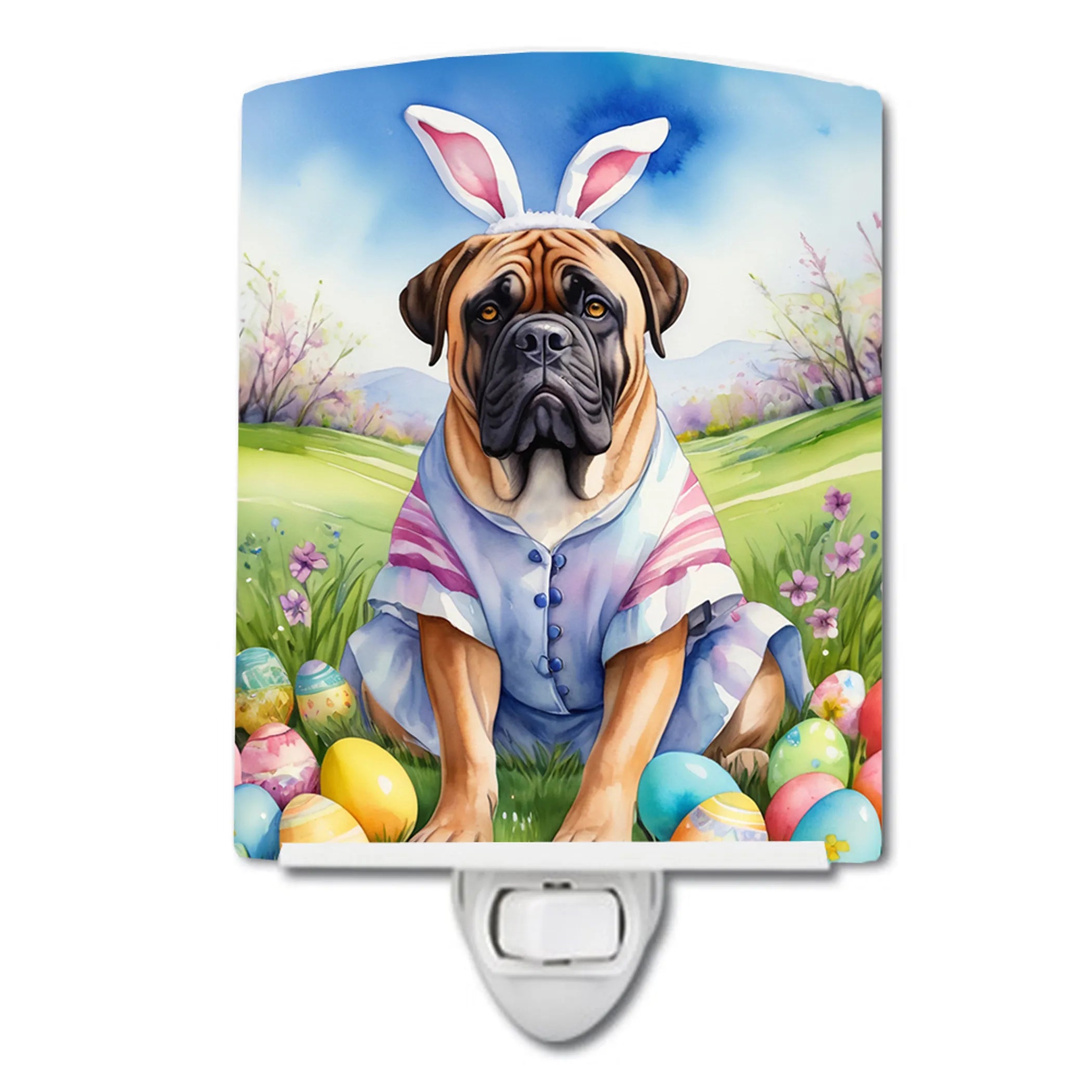 Easter Egg Hunt Ceramic Night Light - Pack Of: 1 | Collection name: Easter egg hunt