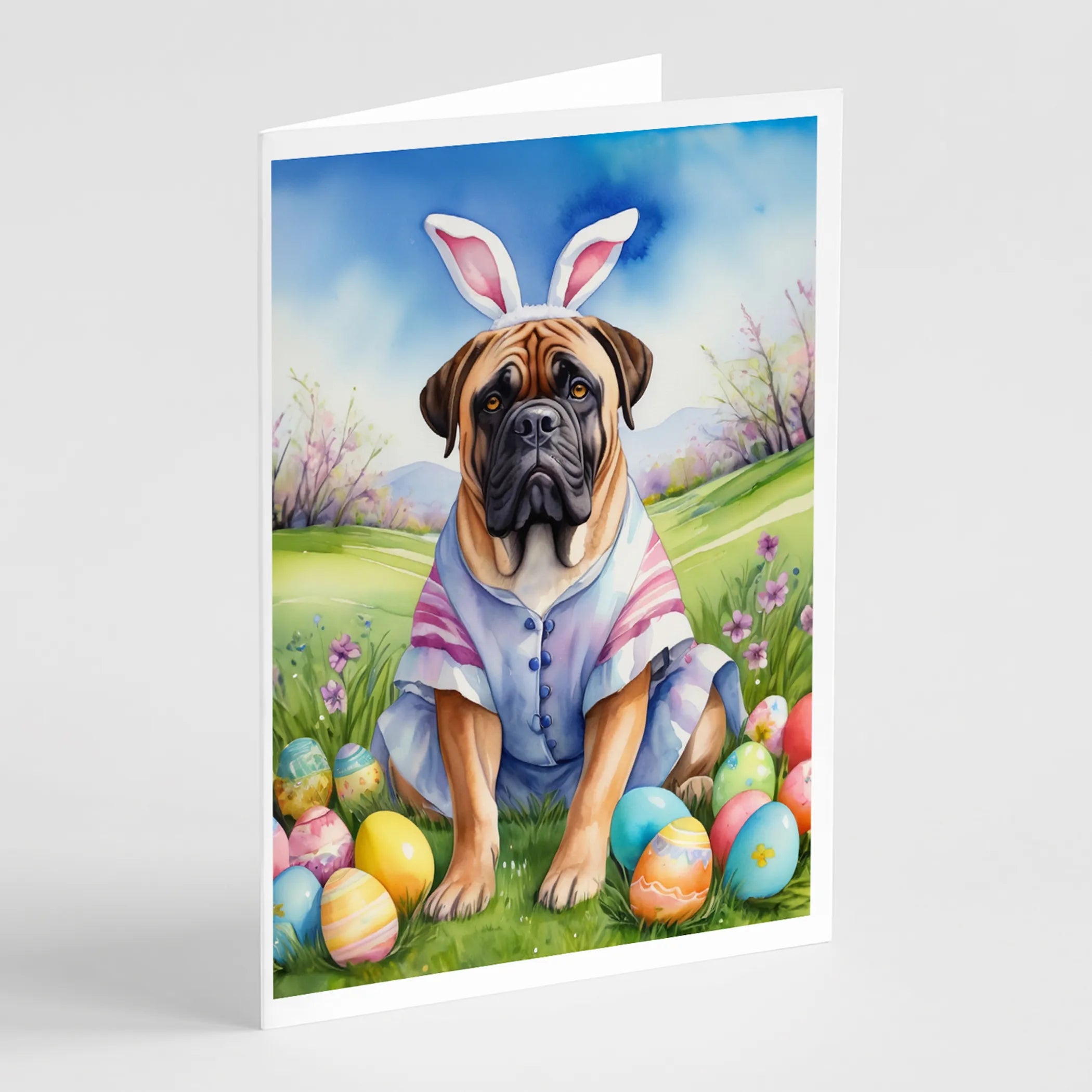 Easter Egg Hunt Greeting Cards  - Size: 5X7 | Pack Of: 8 | Collection name: Easter egg hunt