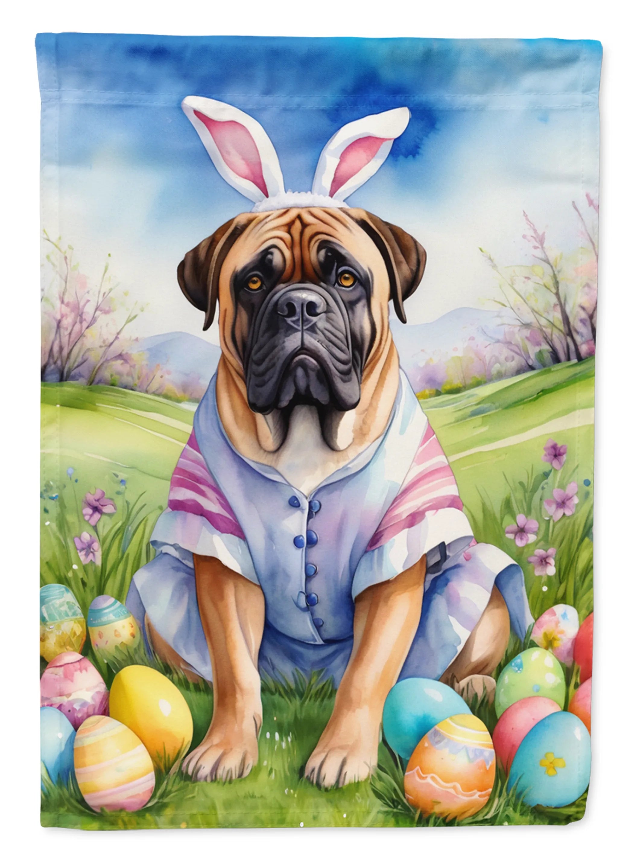 Easter Egg Hunt Decorative Flag - Size: GARDEN SIZE | Pack Of: 1 | Collection name: Easter egg hunt