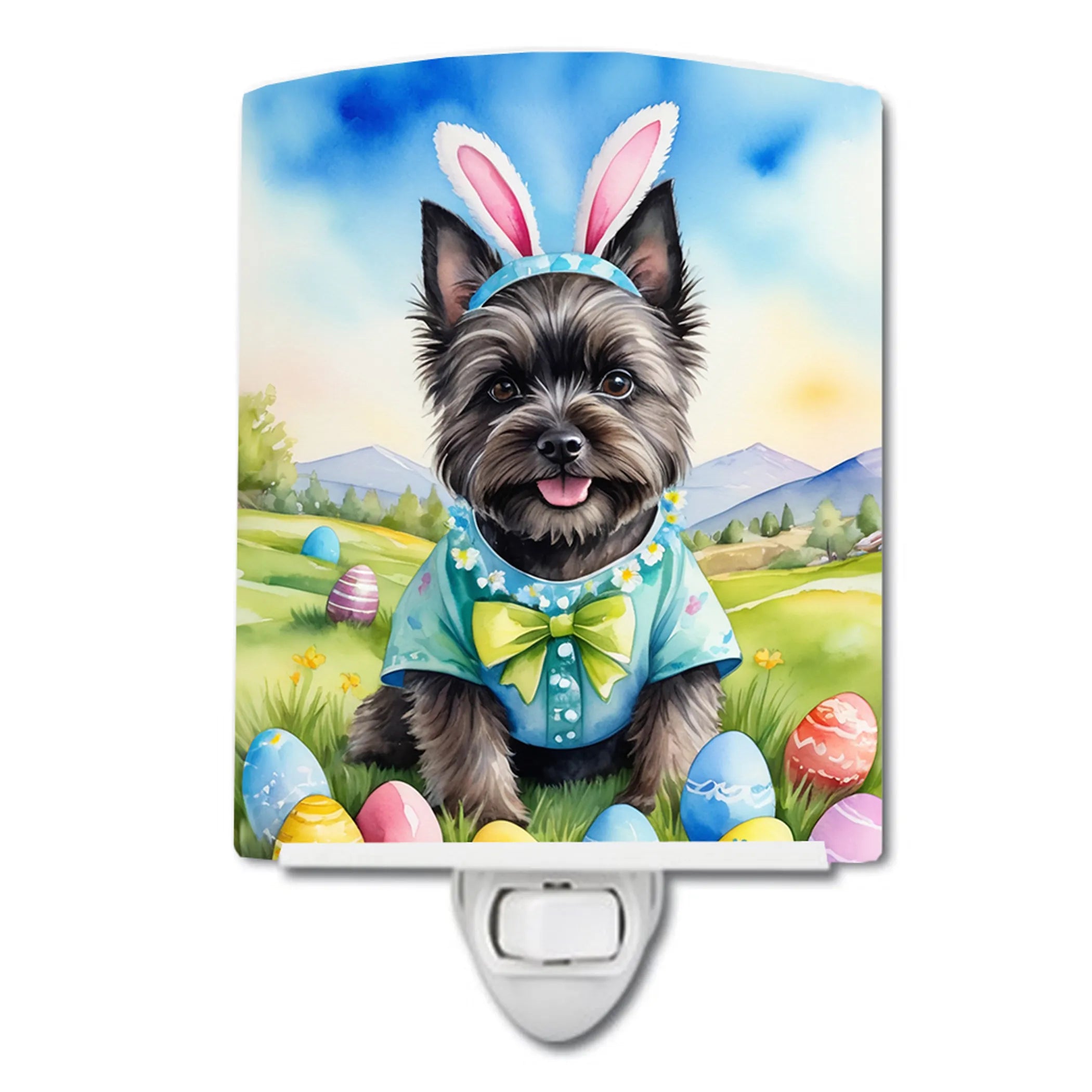 Easter Egg Hunt Ceramic Night Light - Pack Of: 1 | Collection name: Easter egg hunt