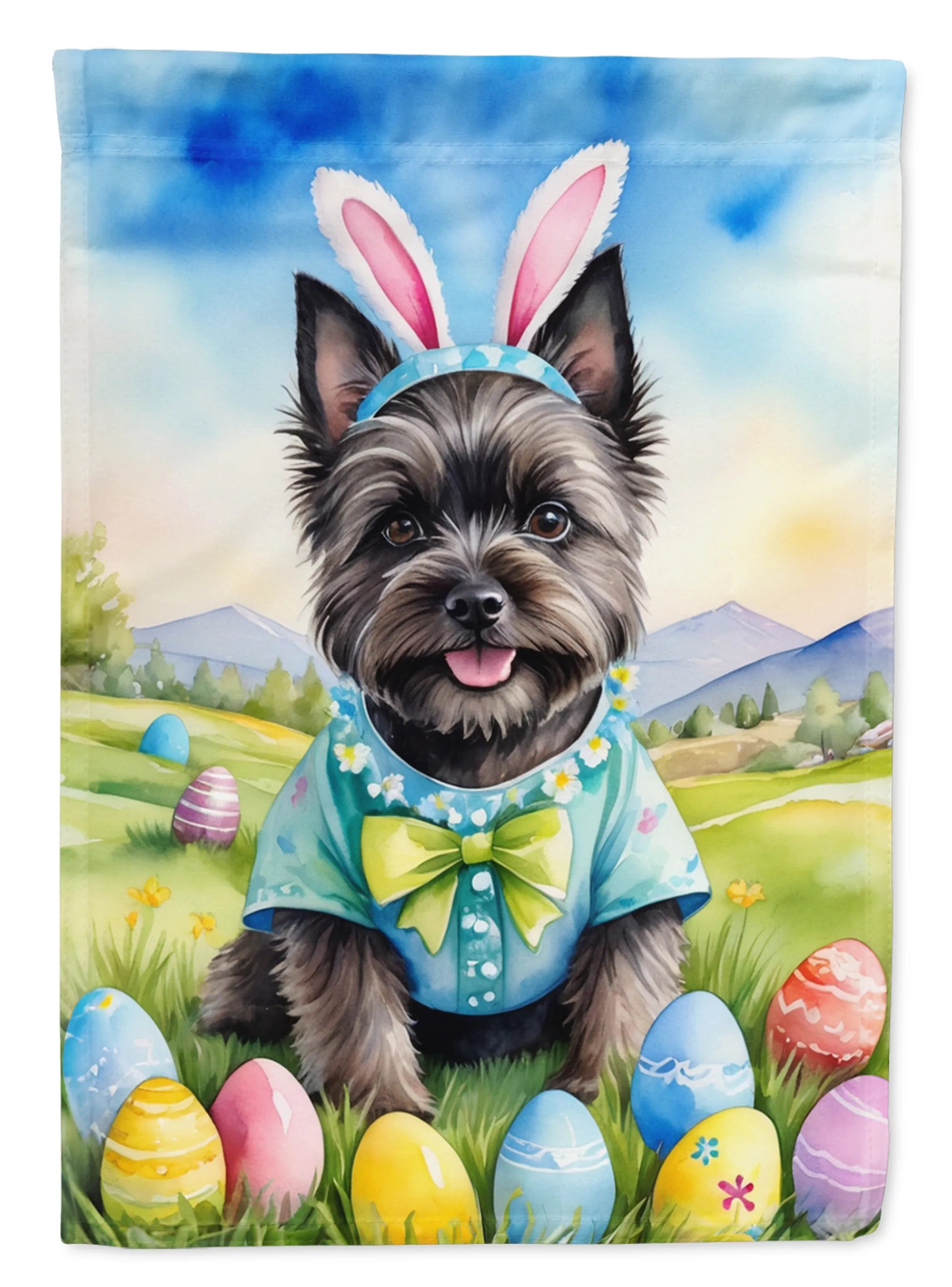 Easter Egg Hunt Decorative Flag - Size: GARDEN SIZE | Pack Of: 1 | Collection name: Easter egg hunt
