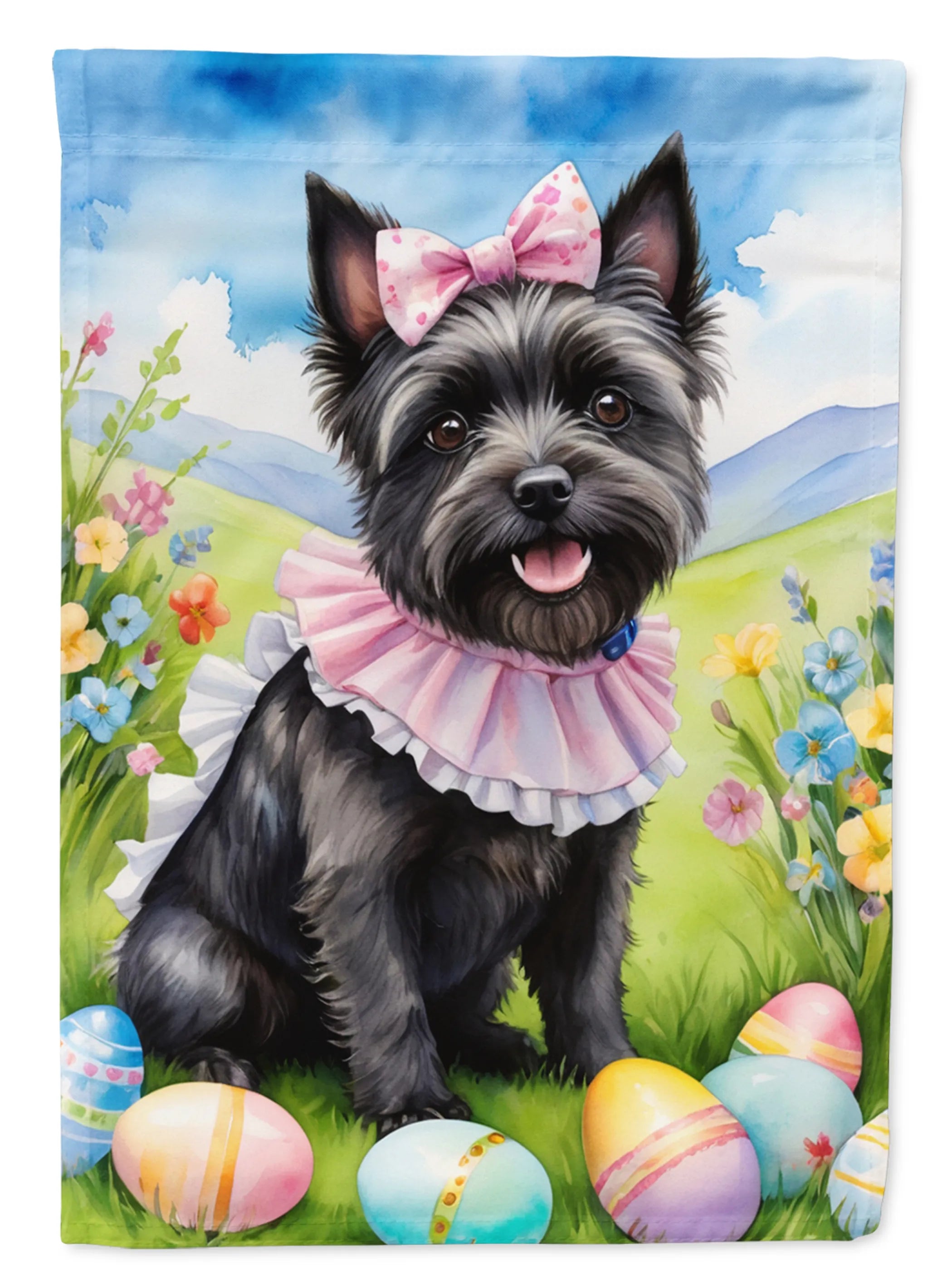 Easter Egg Hunt Decorative Flag - Size: GARDEN SIZE | Pack Of: 1 | Collection name: Easter egg hunt