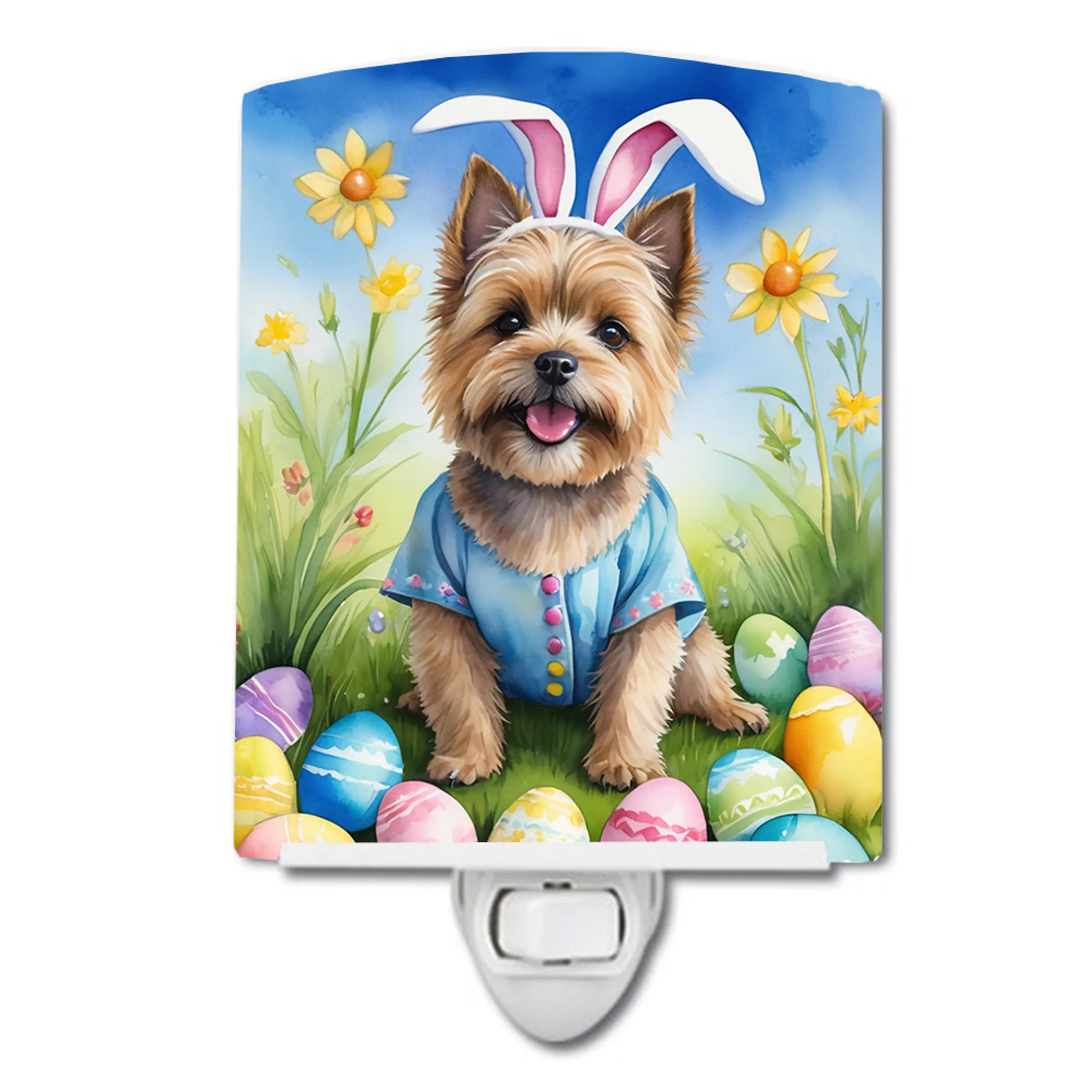 Easter Egg Hunt Ceramic Night Light - Pack Of: 1 | Collection name: Easter egg hunt