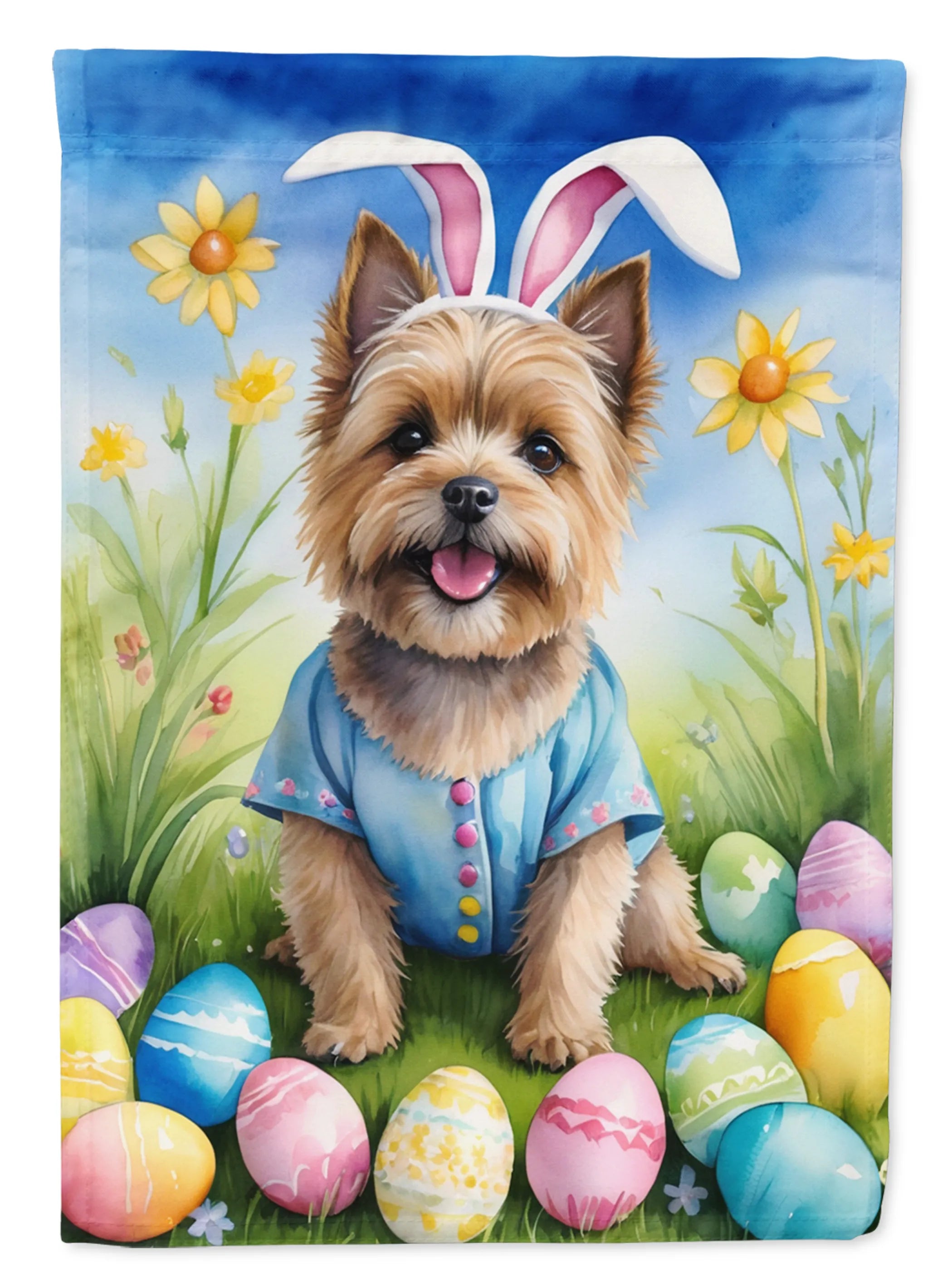 Easter Egg Hunt Decorative Flag - Size: GARDEN SIZE | Pack Of: 1 | Collection name: Easter egg hunt