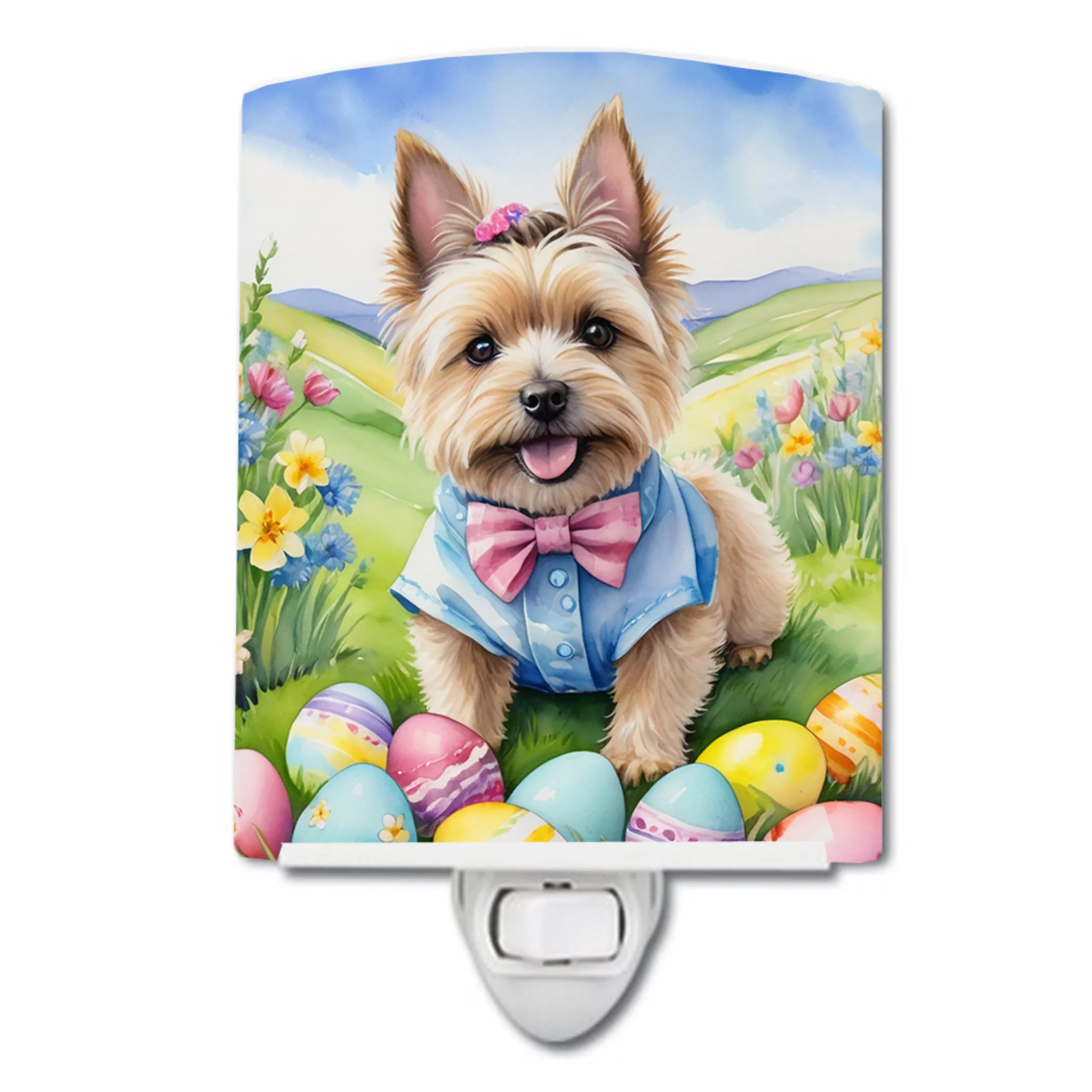 Easter Egg Hunt Ceramic Night Light - Pack Of: 1 | Collection name: Easter egg hunt