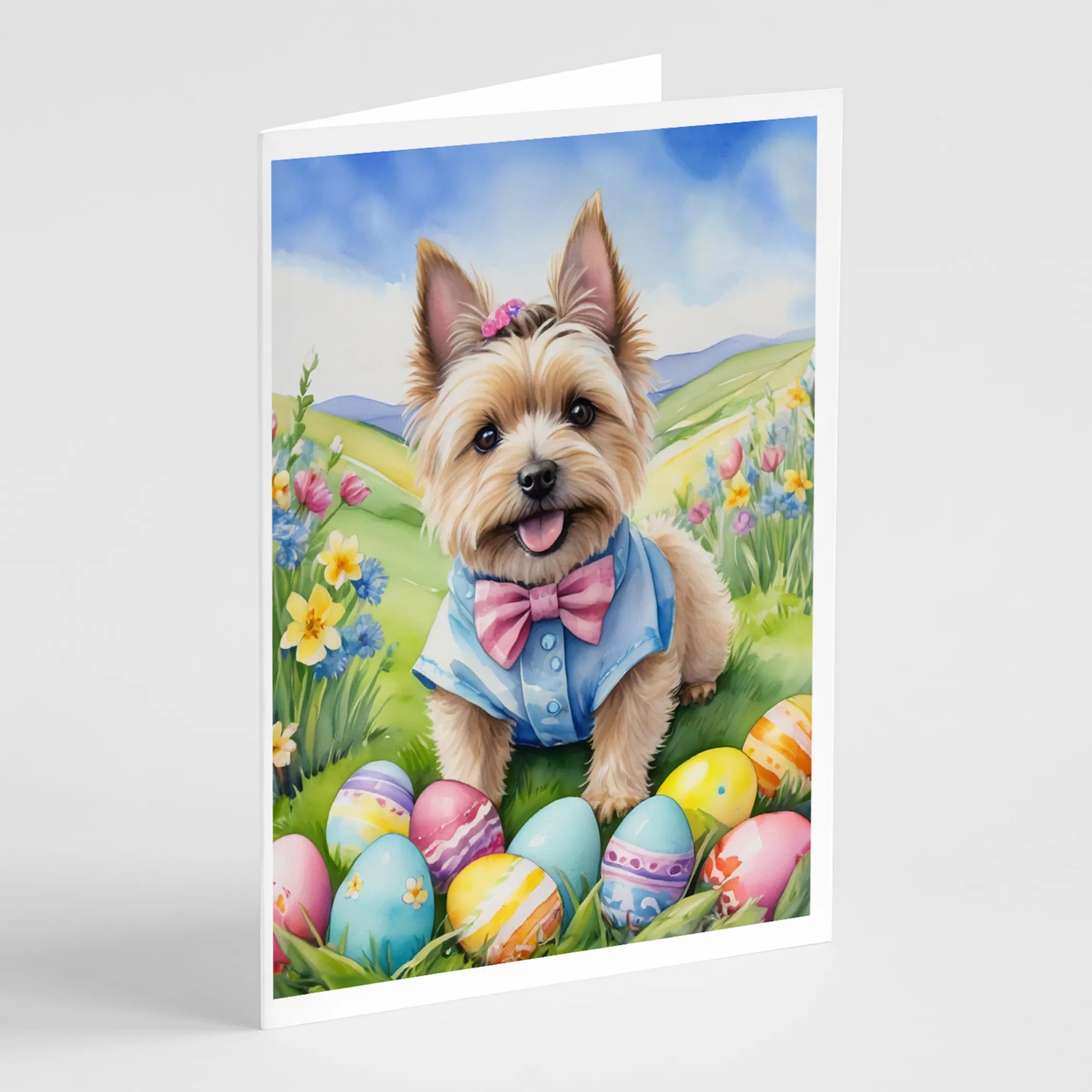 Easter Egg Hunt Greeting Cards  - Size: 5X7 | Pack Of: 8 | Collection name: Easter egg hunt
