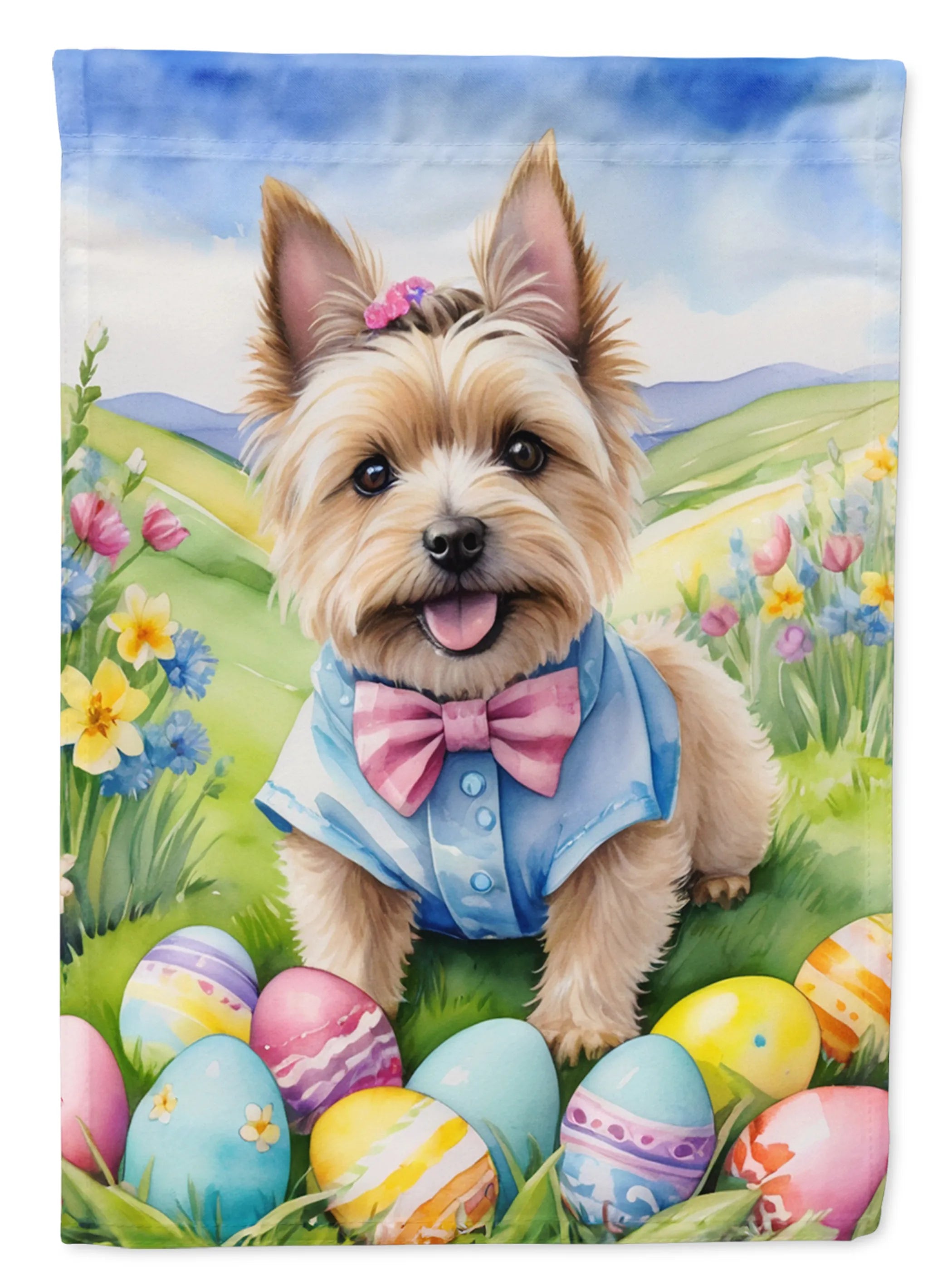 Easter Egg Hunt Decorative Flag - Size: GARDEN SIZE | Pack Of: 1 | Collection name: Easter egg hunt