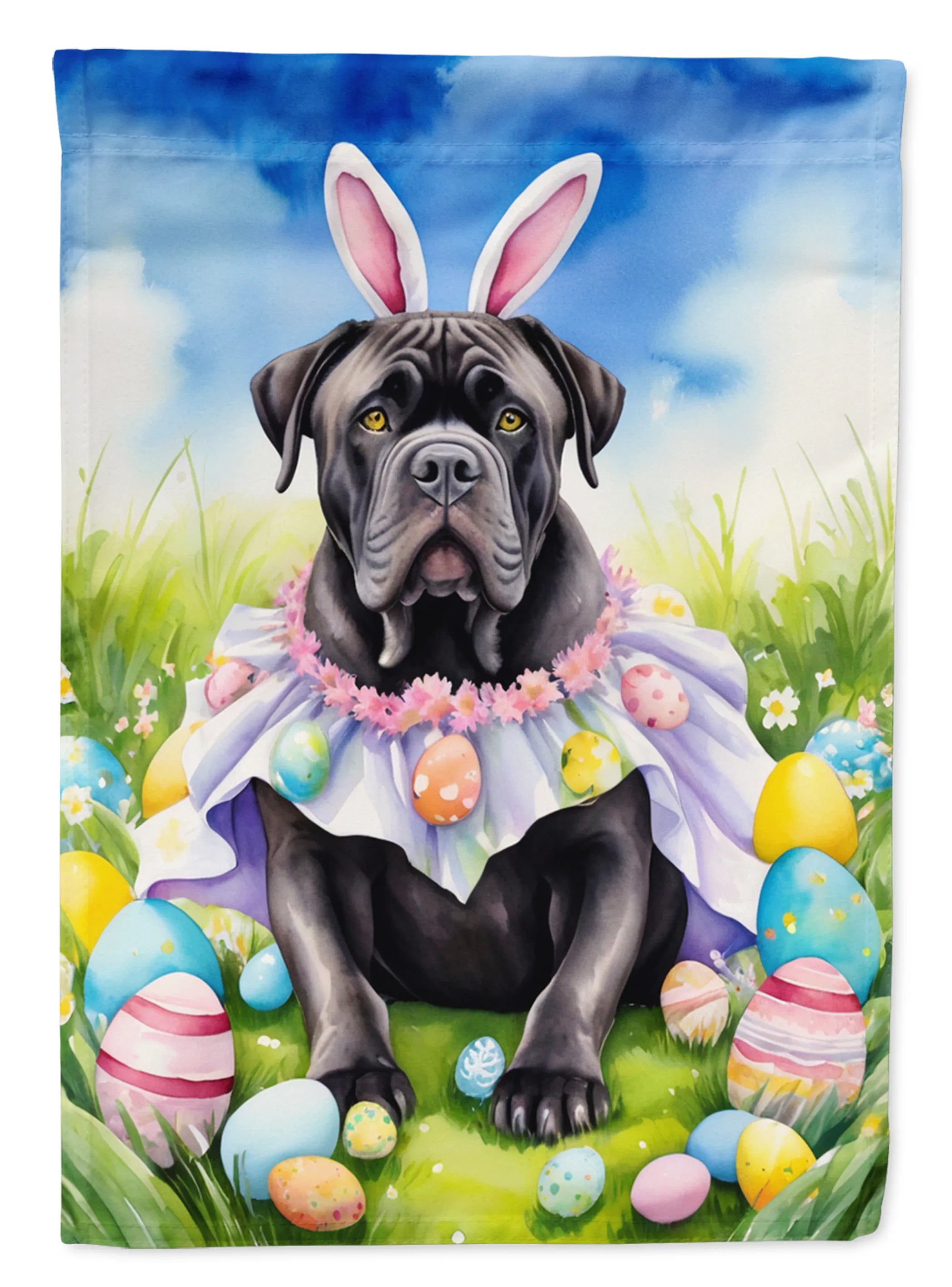 Easter Egg Hunt Decorative Flag - Size: GARDEN SIZE | Pack Of: 1 | Collection name: Easter egg hunt