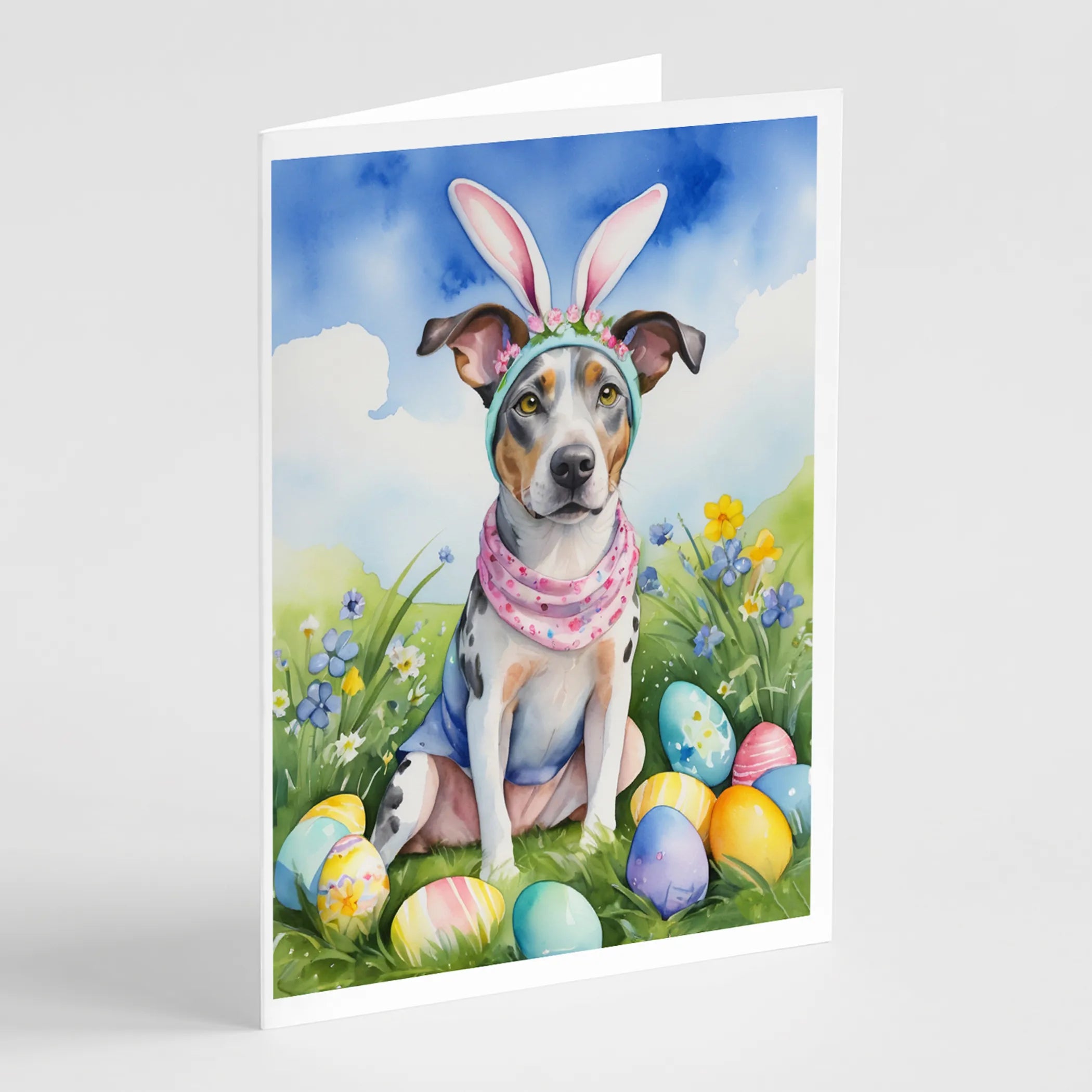 Easter Egg Hunt Greeting Cards  - Size: 5X7 | Pack Of: 8 | Collection name: Easter egg hunt