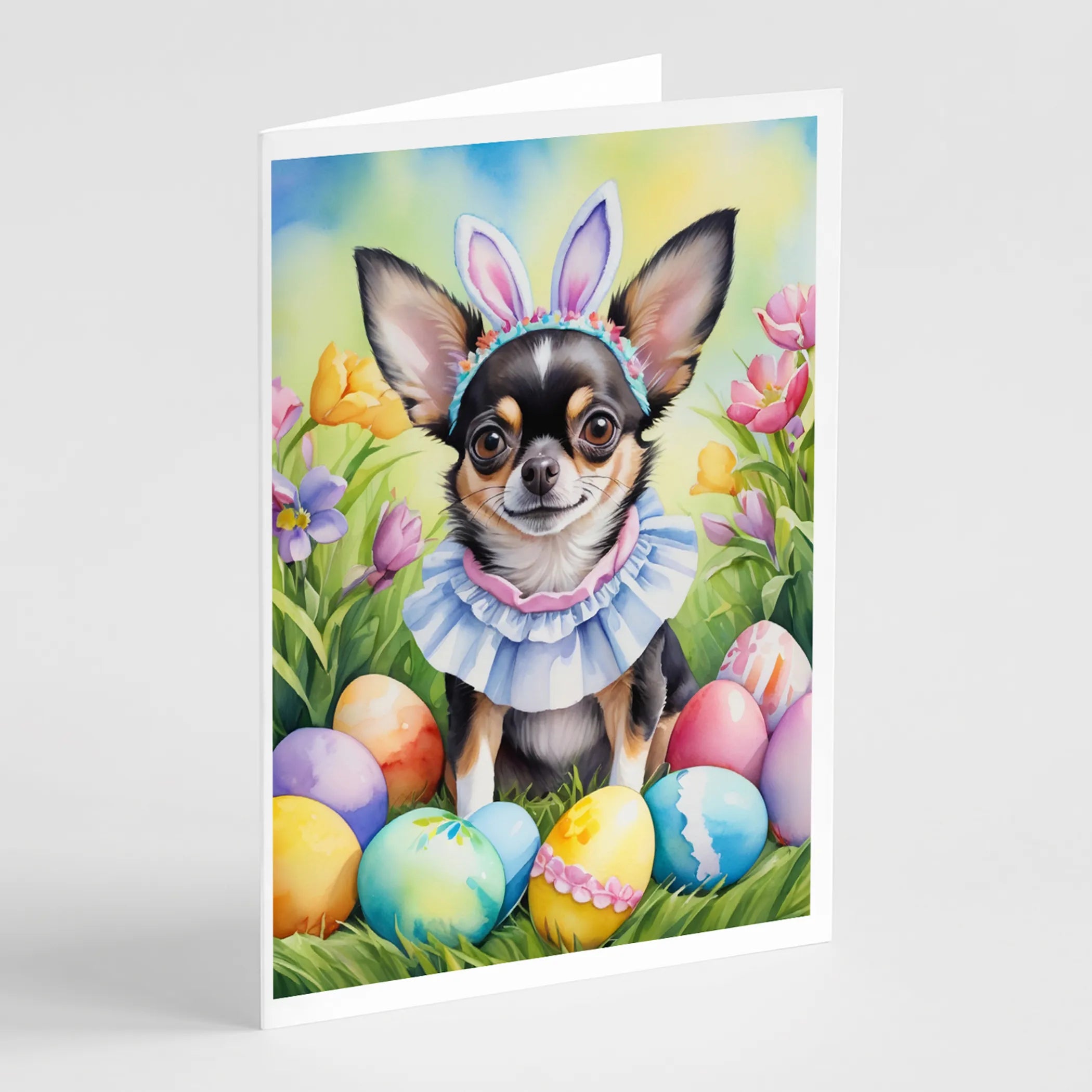 Easter Egg Hunt Greeting Cards  - Size: 5X7 | Pack Of: 8 | Collection name: Easter egg hunt