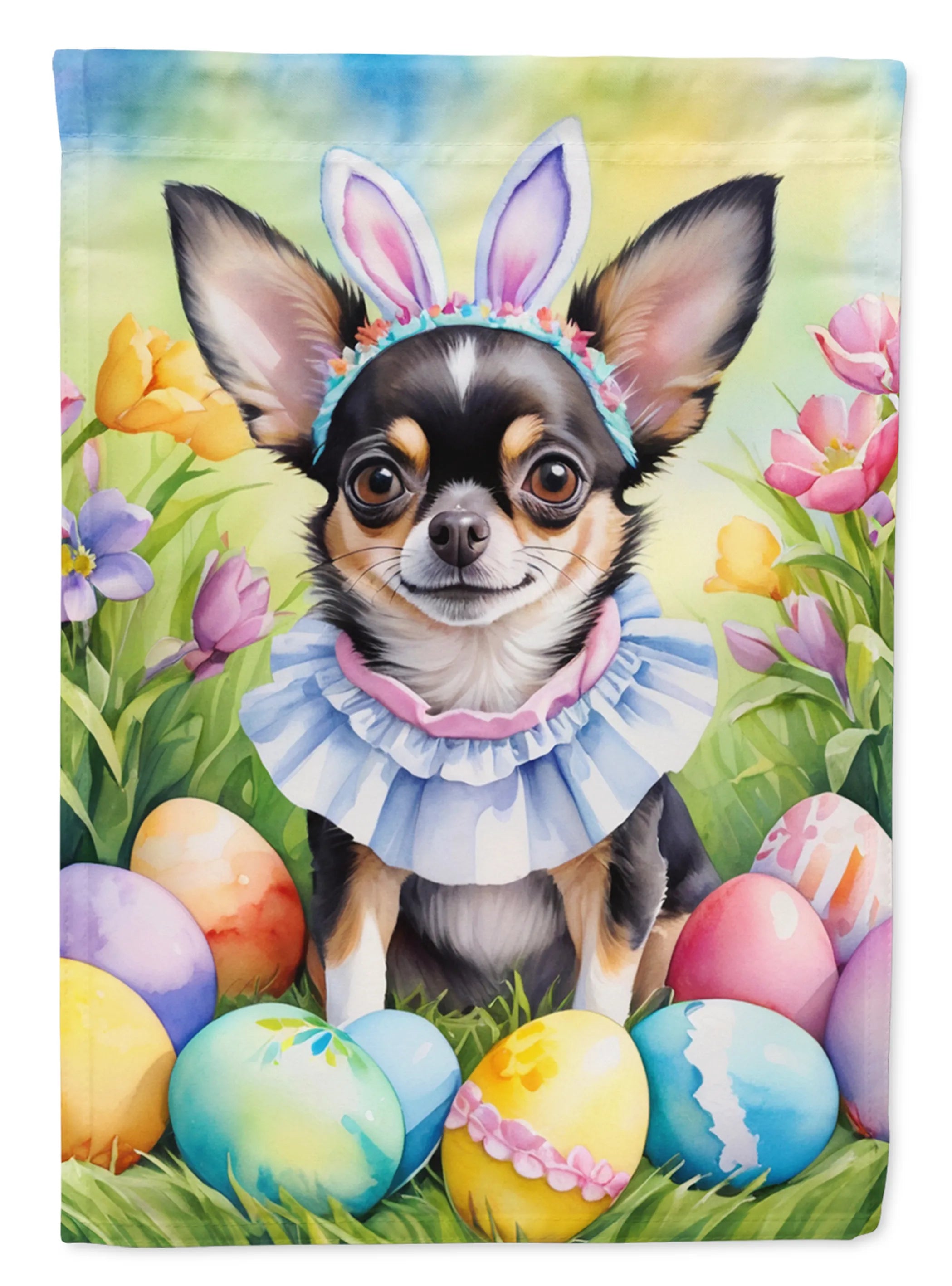 Easter Egg Hunt Decorative Flag - Size: GARDEN SIZE | Pack Of: 1 | Collection name: Easter egg hunt