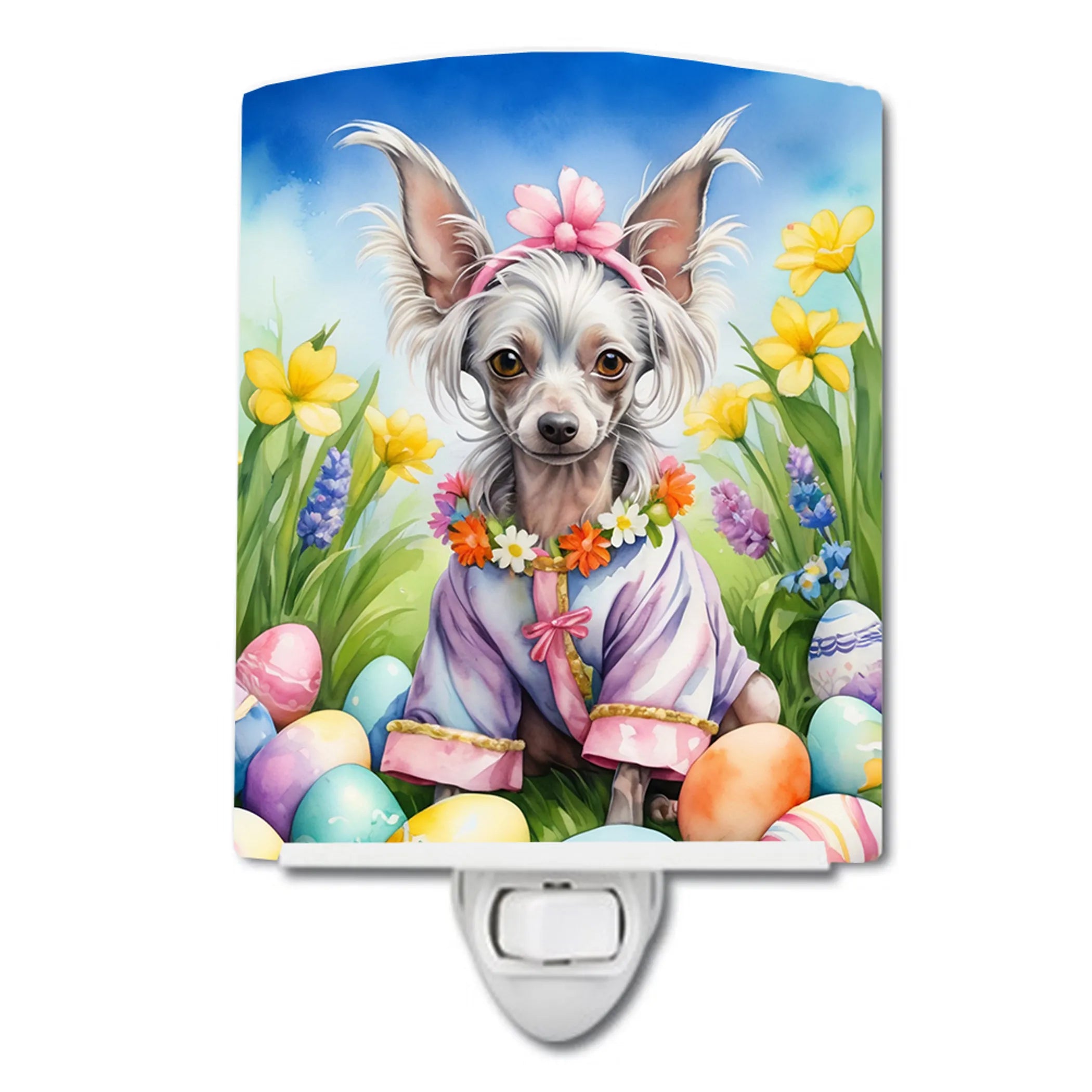 Easter Egg Hunt Ceramic Night Light - Pack Of: 1 | Collection name: Easter egg hunt
