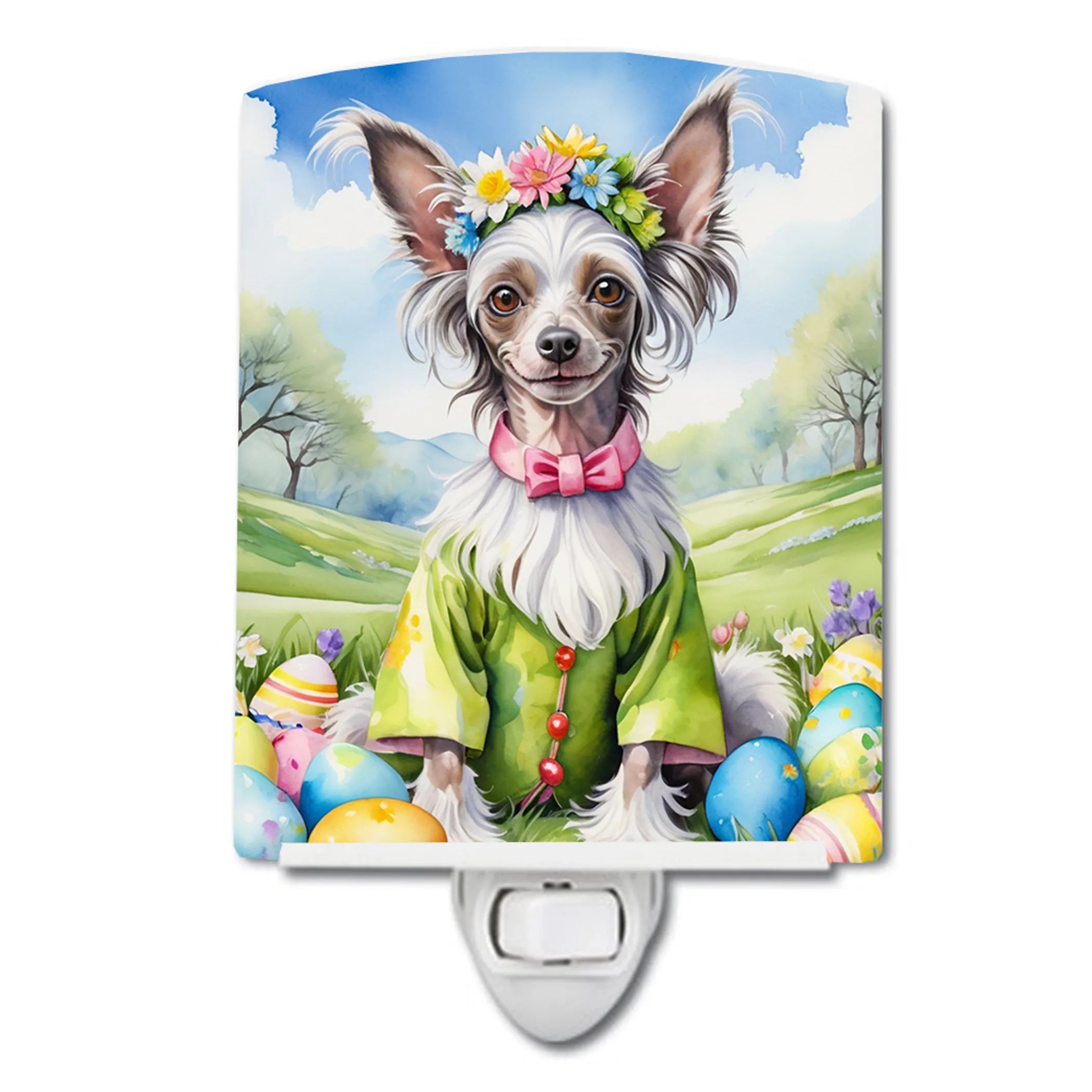 Easter Egg Hunt Ceramic Night Light - Pack Of: 1 | Collection name: Easter egg hunt