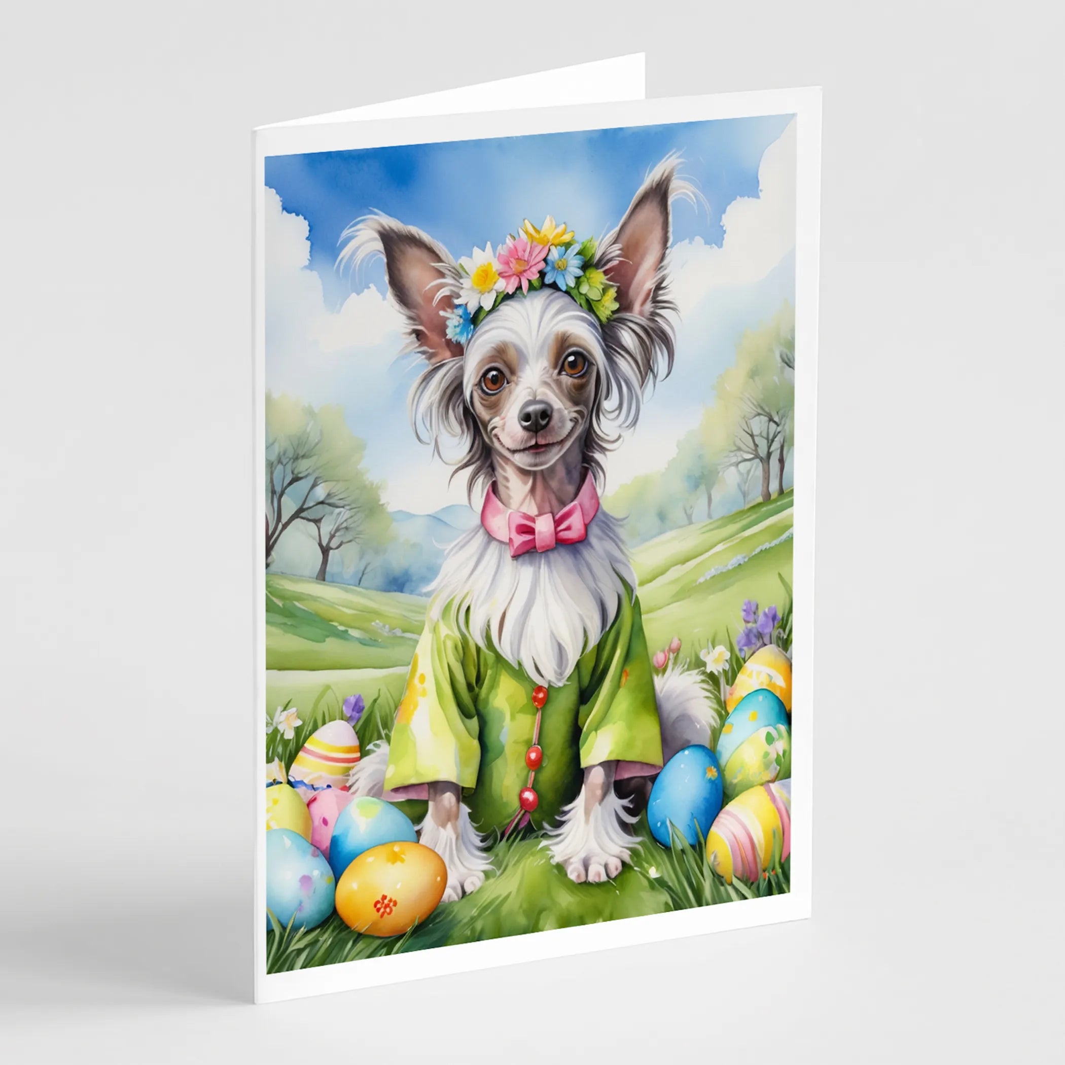 Easter Egg Hunt Greeting Cards  - Size: 5X7 | Pack Of: 8 | Collection name: Easter egg hunt