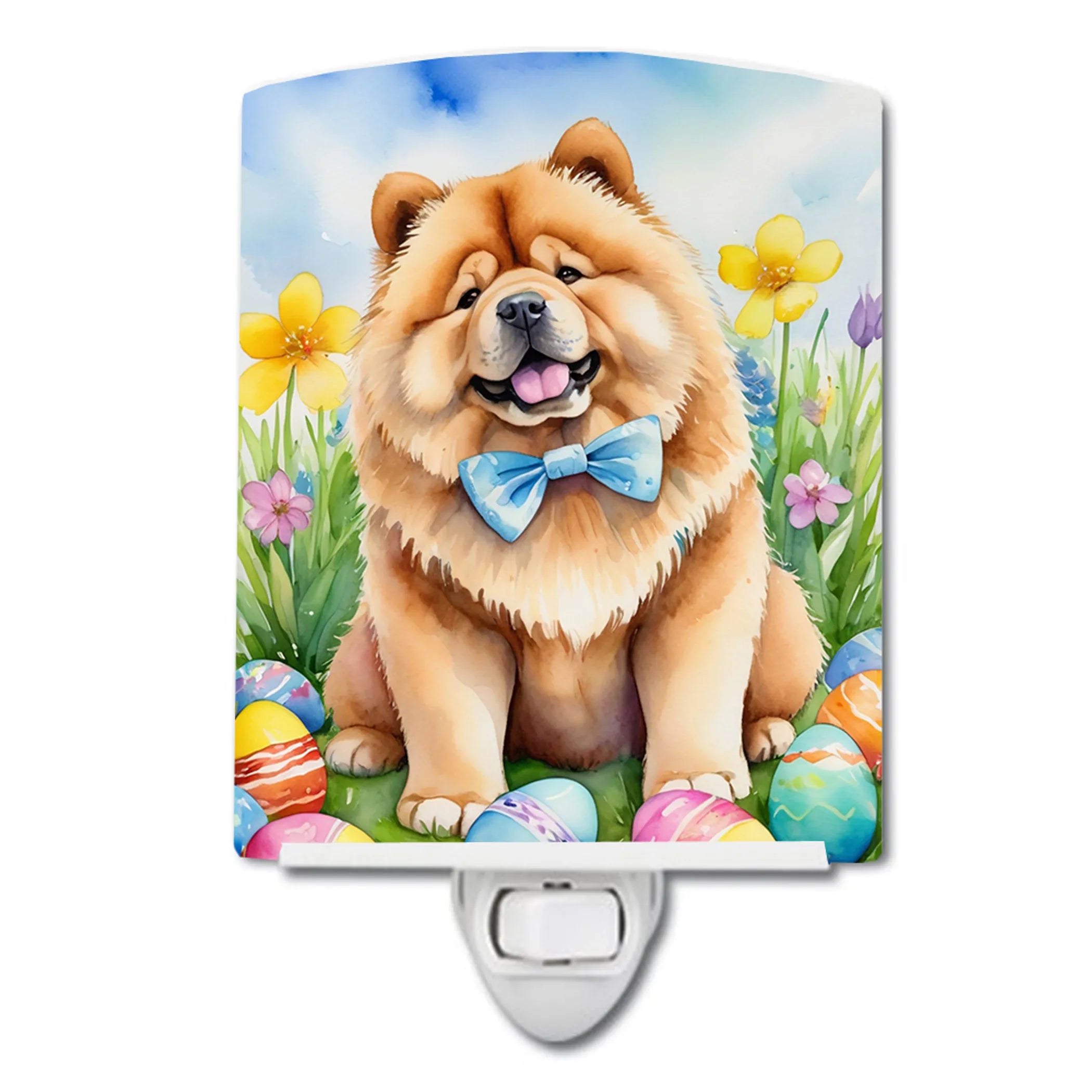 Easter Egg Hunt Ceramic Night Light - Pack Of: 1 | Collection name: Easter egg hunt