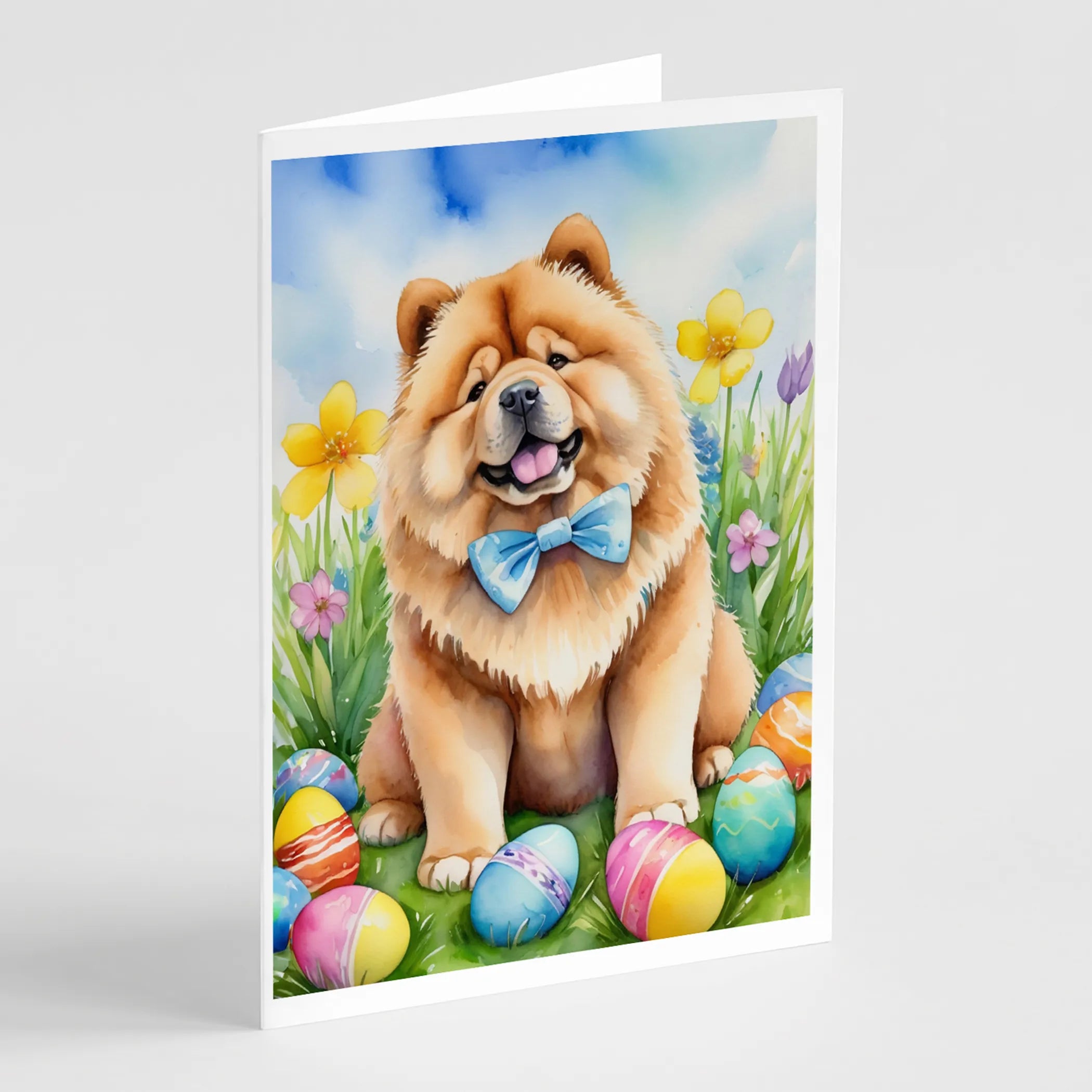 Easter Egg Hunt Greeting Cards  - Size: 5X7 | Pack Of: 8 | Collection name: Easter egg hunt