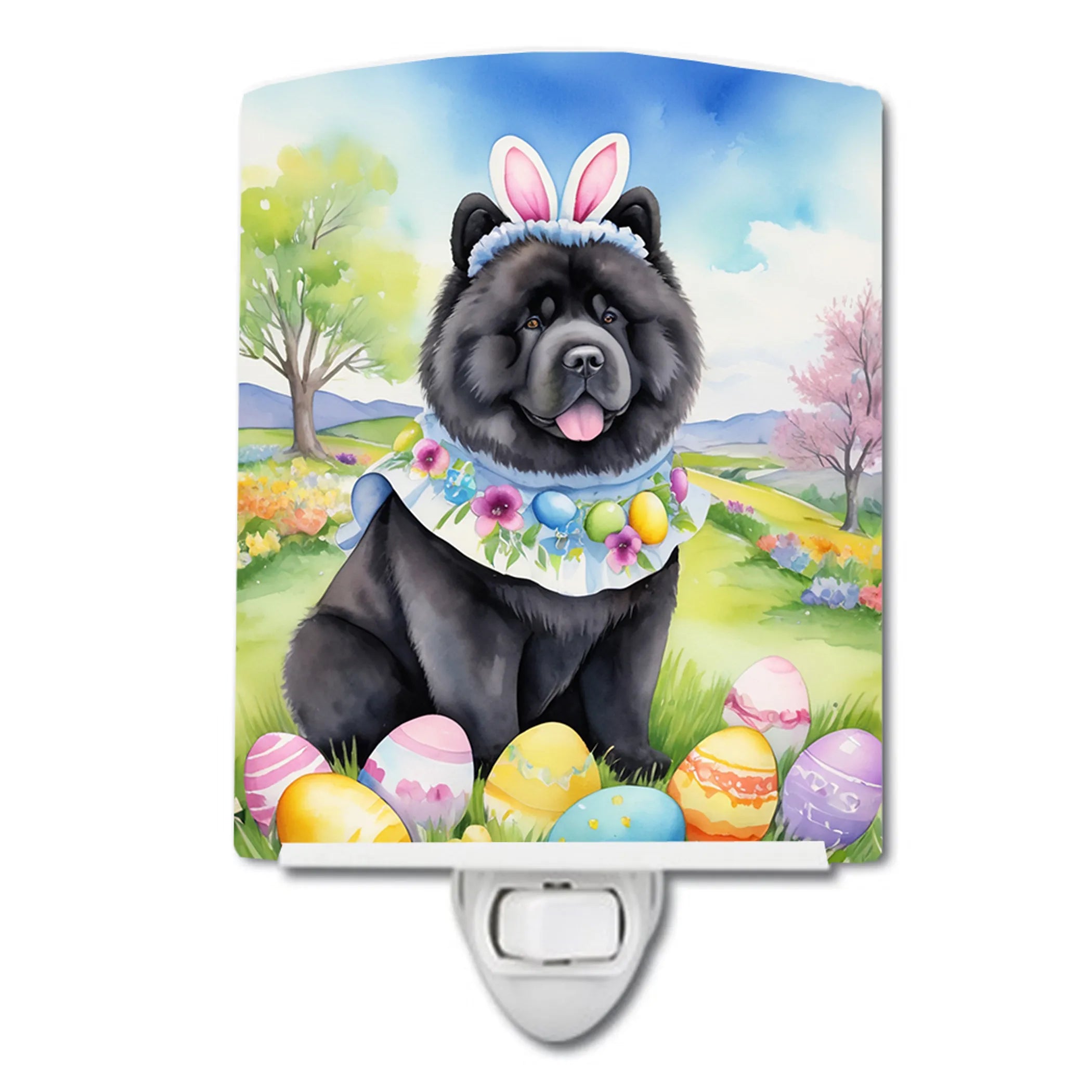 Easter Egg Hunt Ceramic Night Light - Pack Of: 1 | Collection name: Easter egg hunt