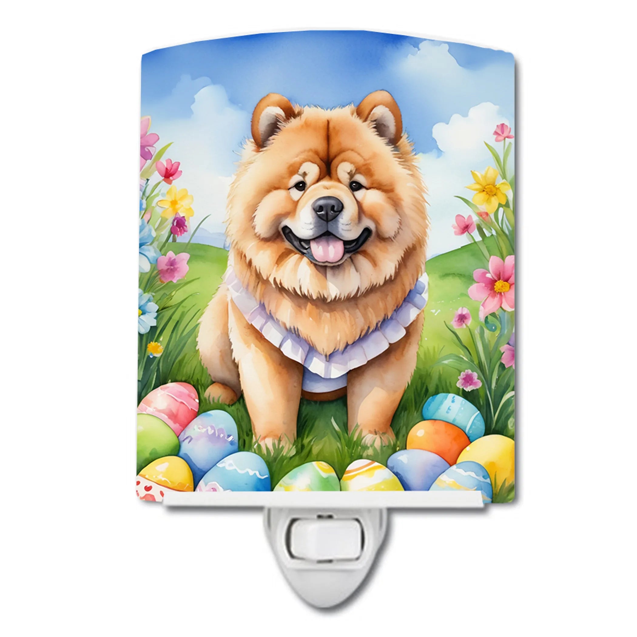 Easter Egg Hunt Ceramic Night Light - Pack Of: 1 | Collection name: Easter egg hunt