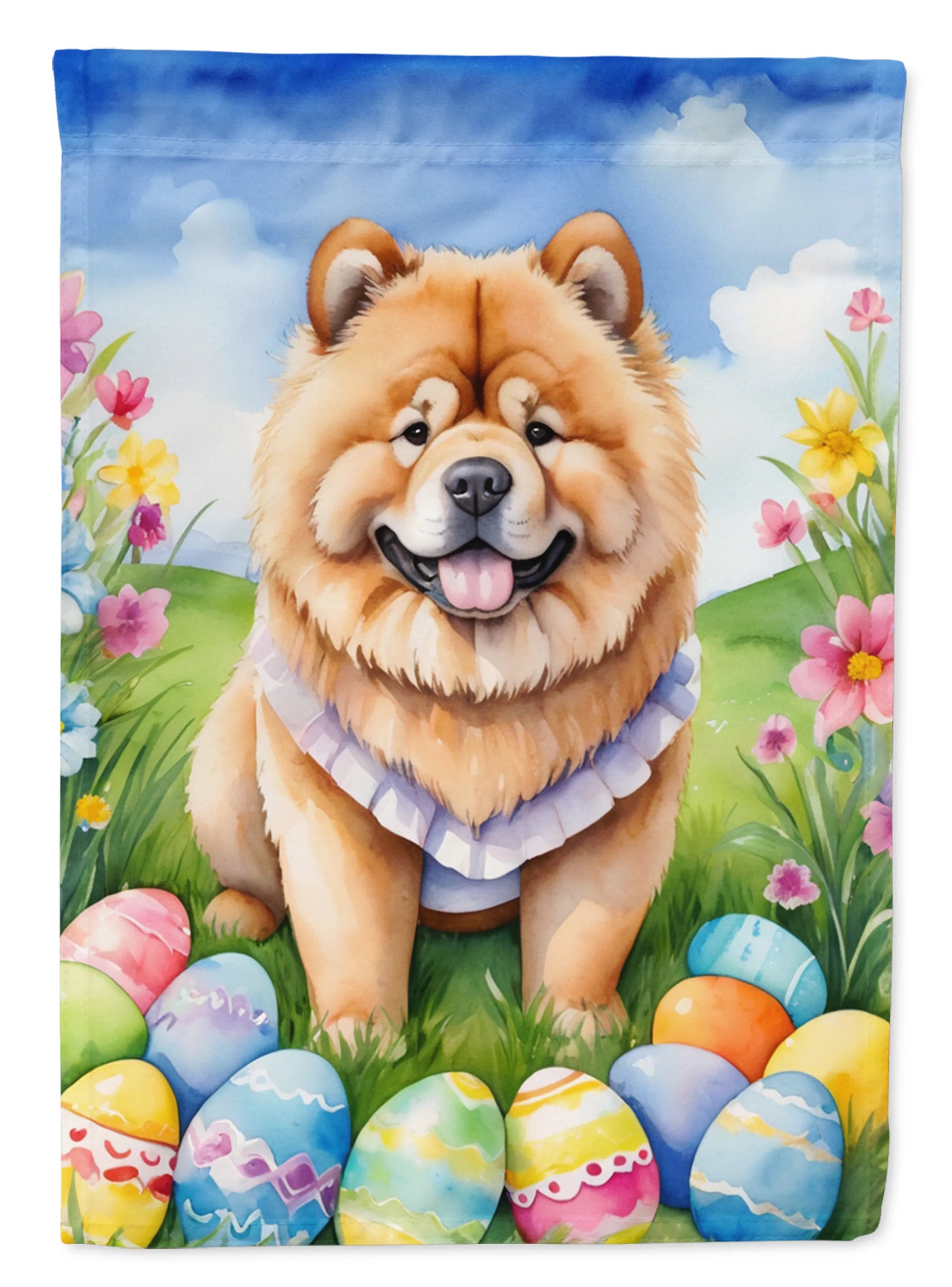 Easter Egg Hunt Decorative Flag - Size: GARDEN SIZE | Pack Of: 1 | Collection name: Easter egg hunt