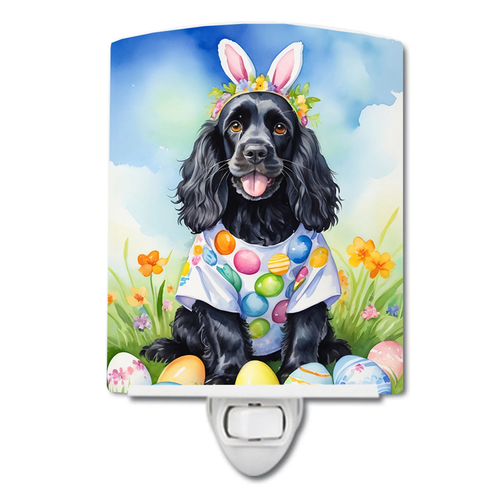Easter Egg Hunt Ceramic Night Light - Pack Of: 1 | Collection name: Easter egg hunt