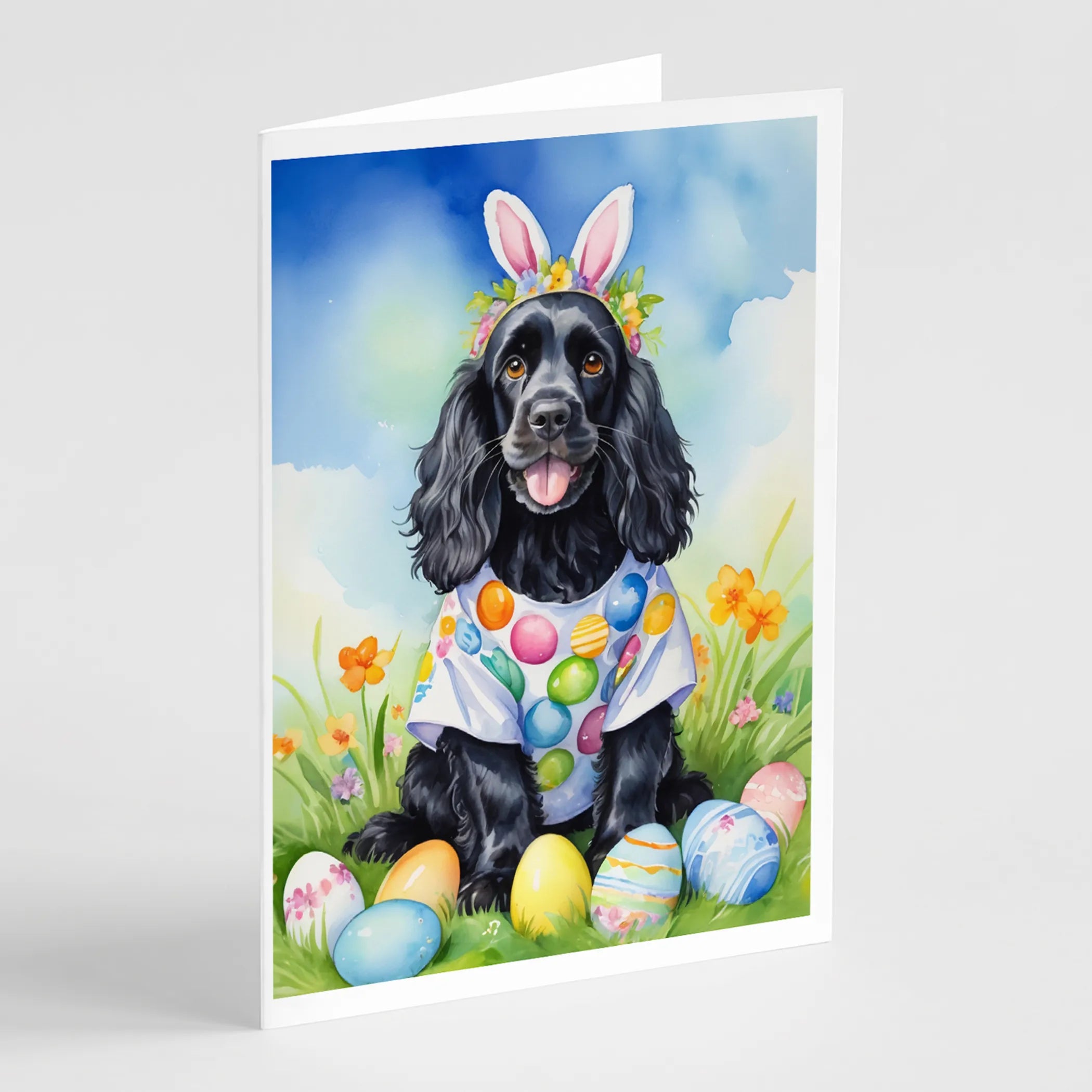 Easter Egg Hunt Greeting Cards  - Size: 5X7 | Pack Of: 8 | Collection name: Easter egg hunt